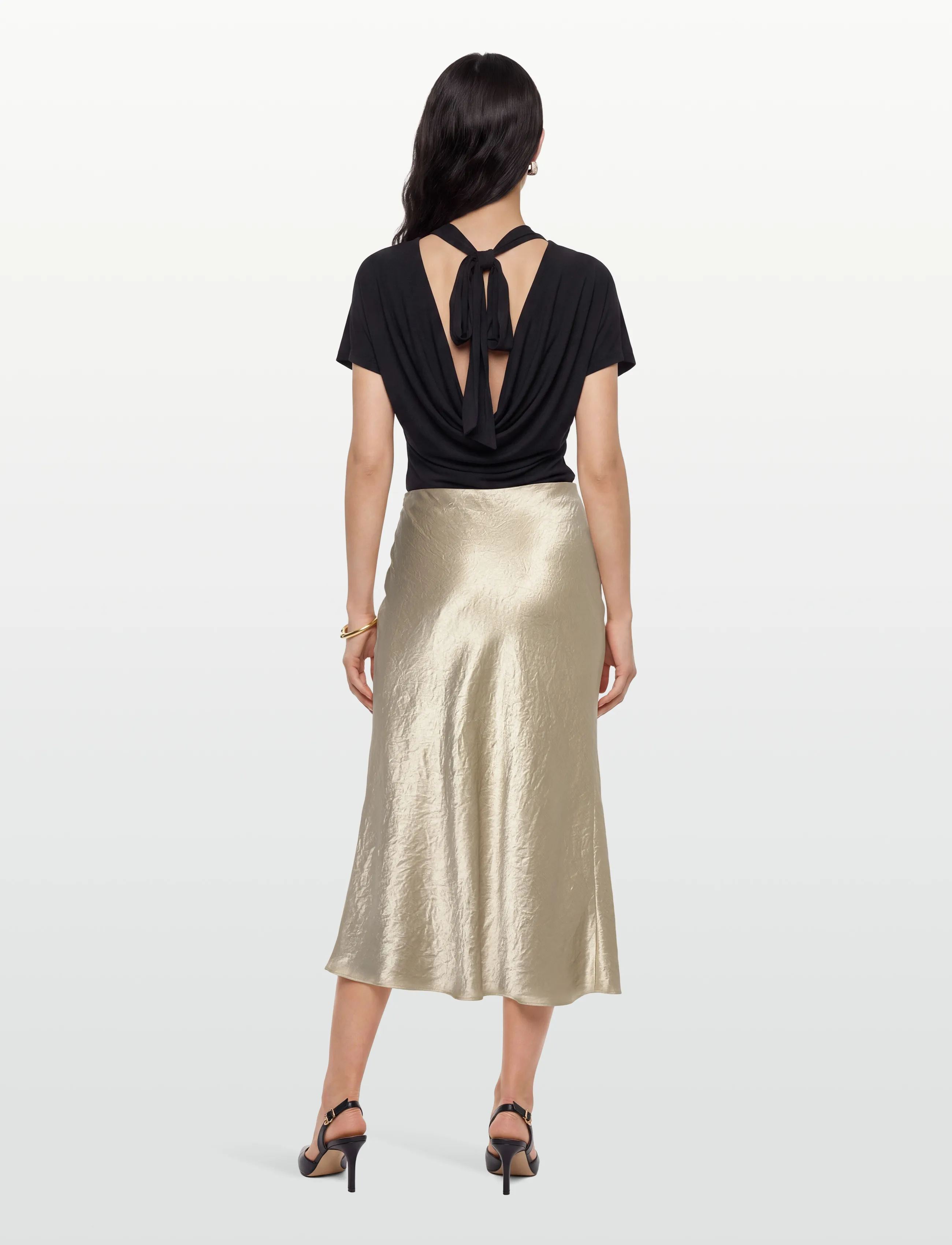BOSS - Vesatie - satinröcke - open beige - 4
