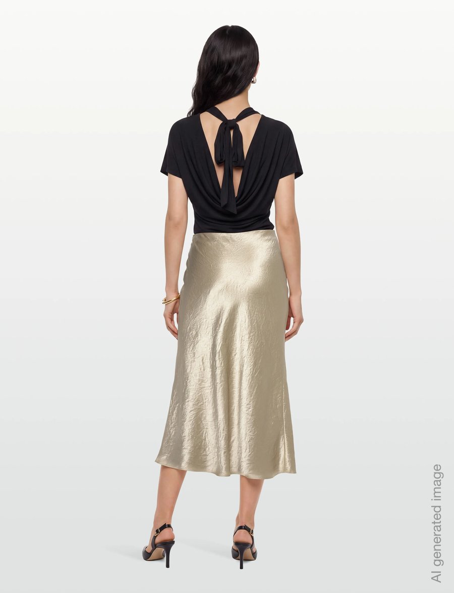BOSS - Vesatie - satinnederdele - open beige - 4