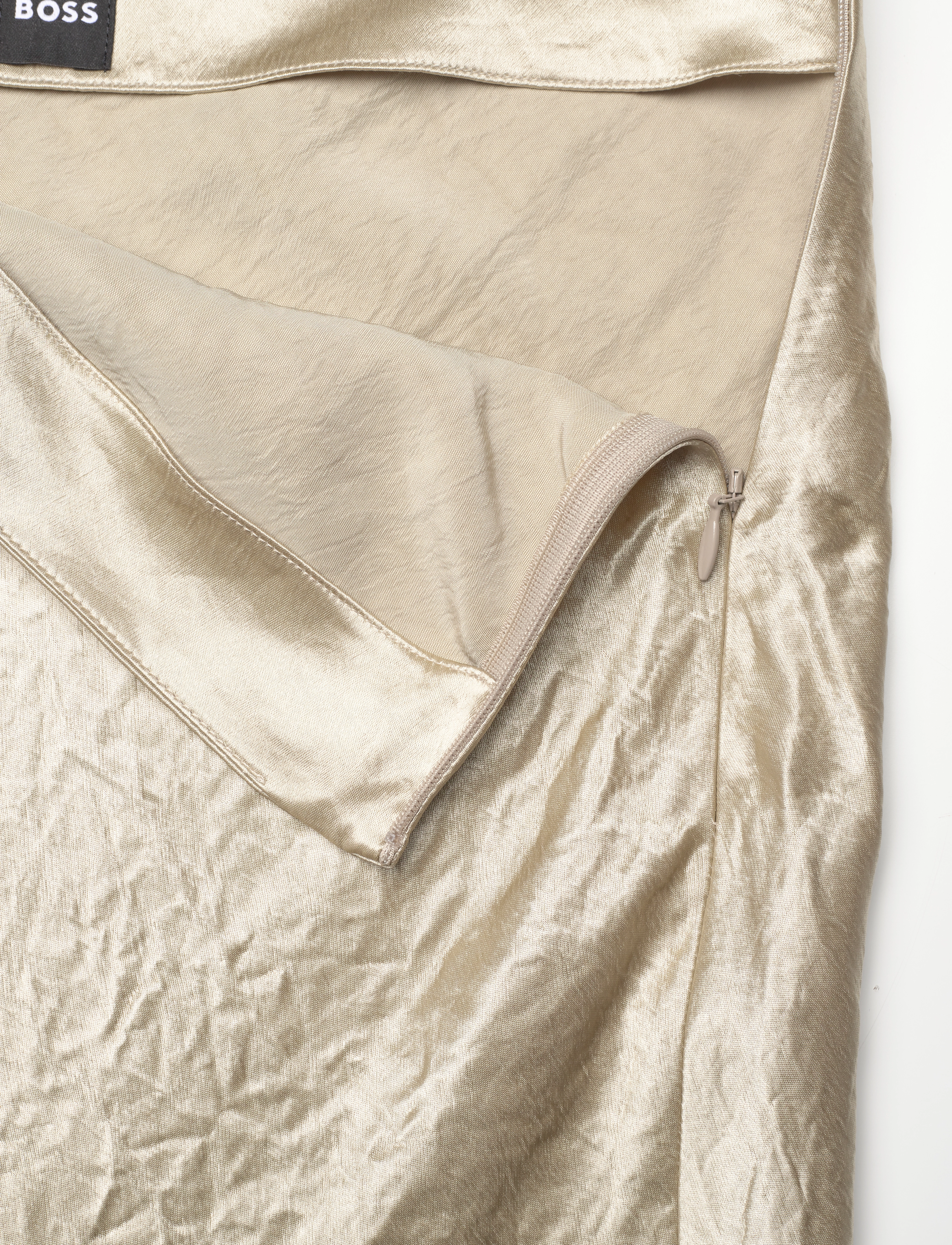 BOSS - Vesatie - satinkjolar - open beige - 2