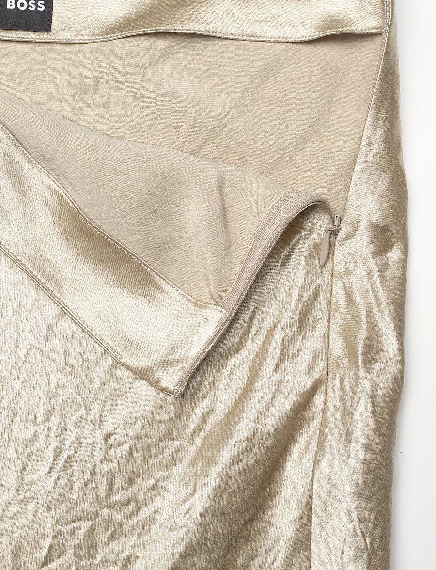BOSS - Vesatie - satinkjolar - open beige - 2