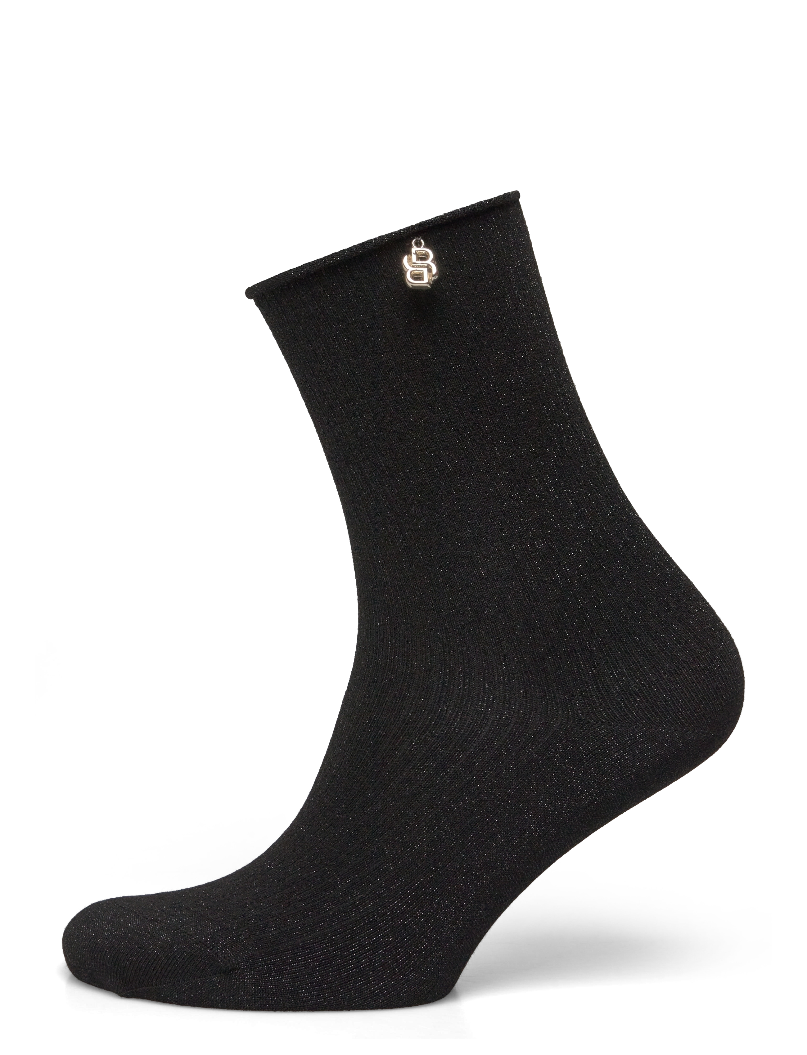 BOSS QS Lurex Metal Logo - Unterwäsche - BLACK / black