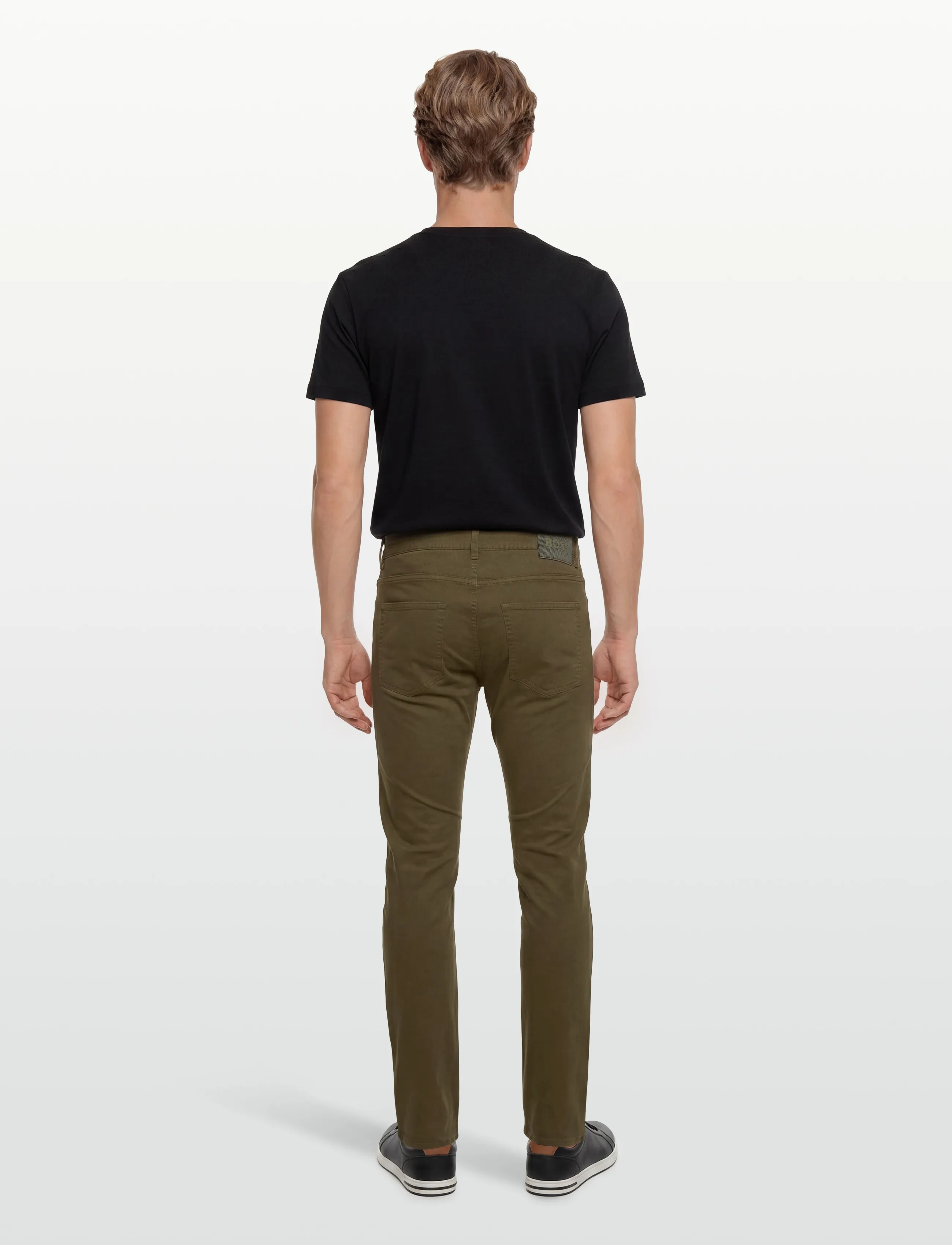 BOSS - H-Delaware5 - chino püksid - dark green - 4