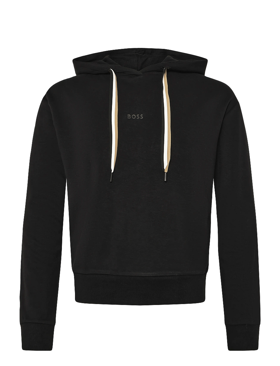 BOSS - CP Stripe_Hoodie - hoodies - black - 0