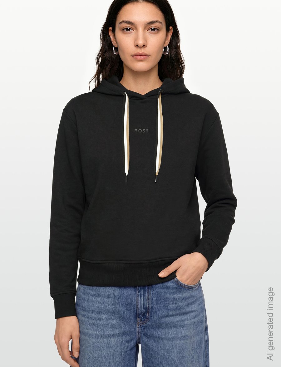 BOSS - CP Stripe_Hoodie - hættetrøjer - black - 3