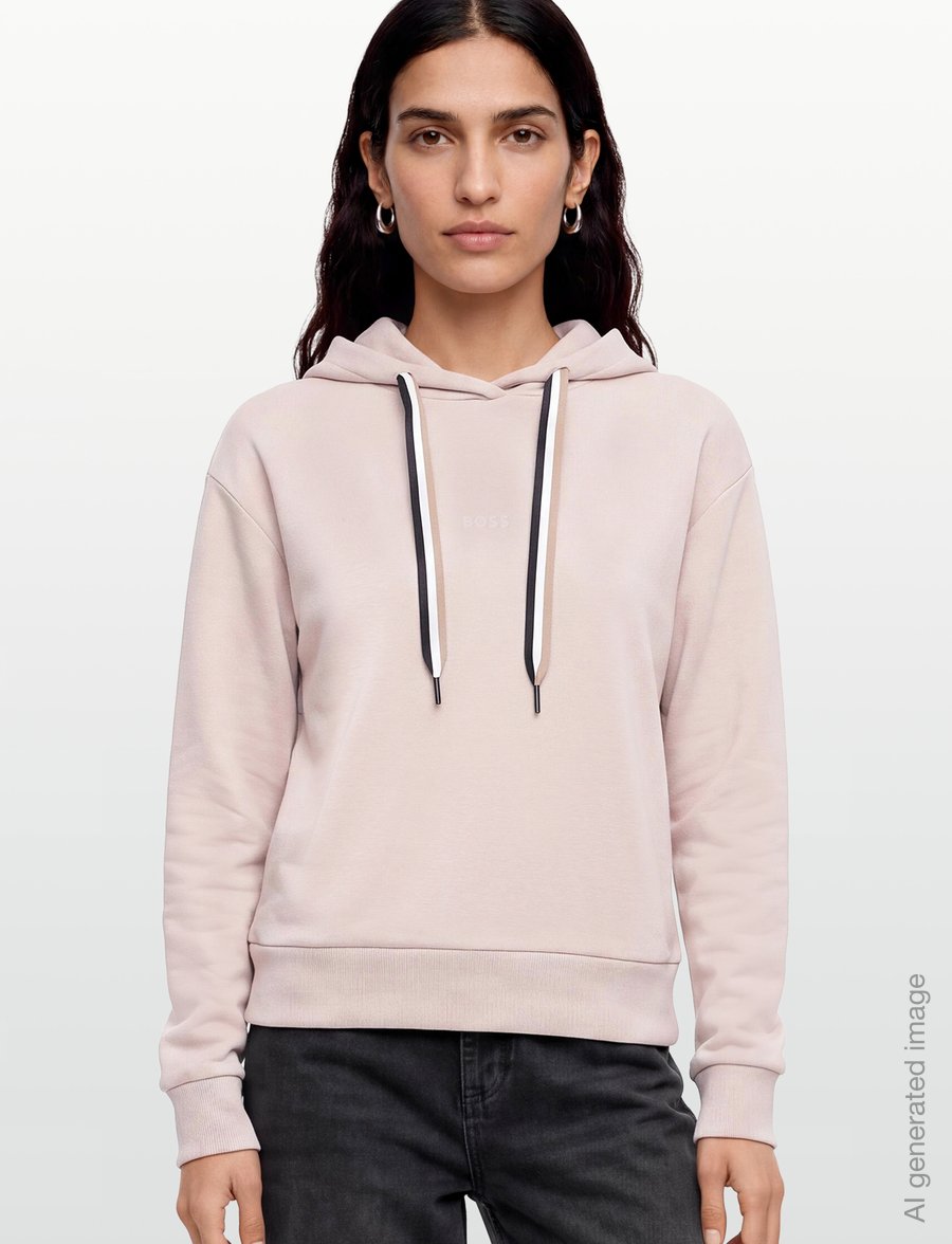 BOSS - CP Stripe_Hoodie - kapuzenpullover - light beige - 3