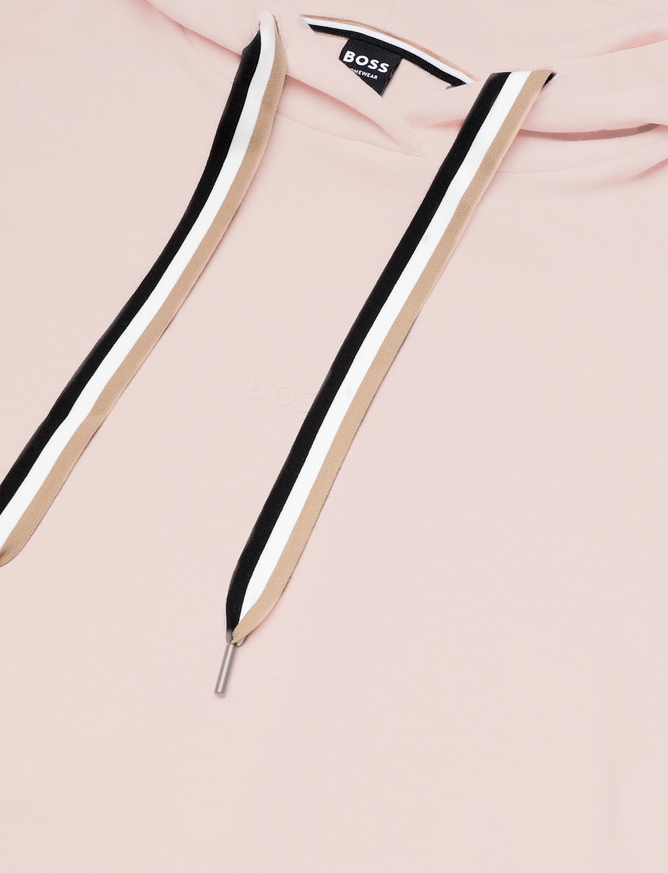 BOSS - CP Stripe_Hoodie - hættetrøjer - light beige - 2