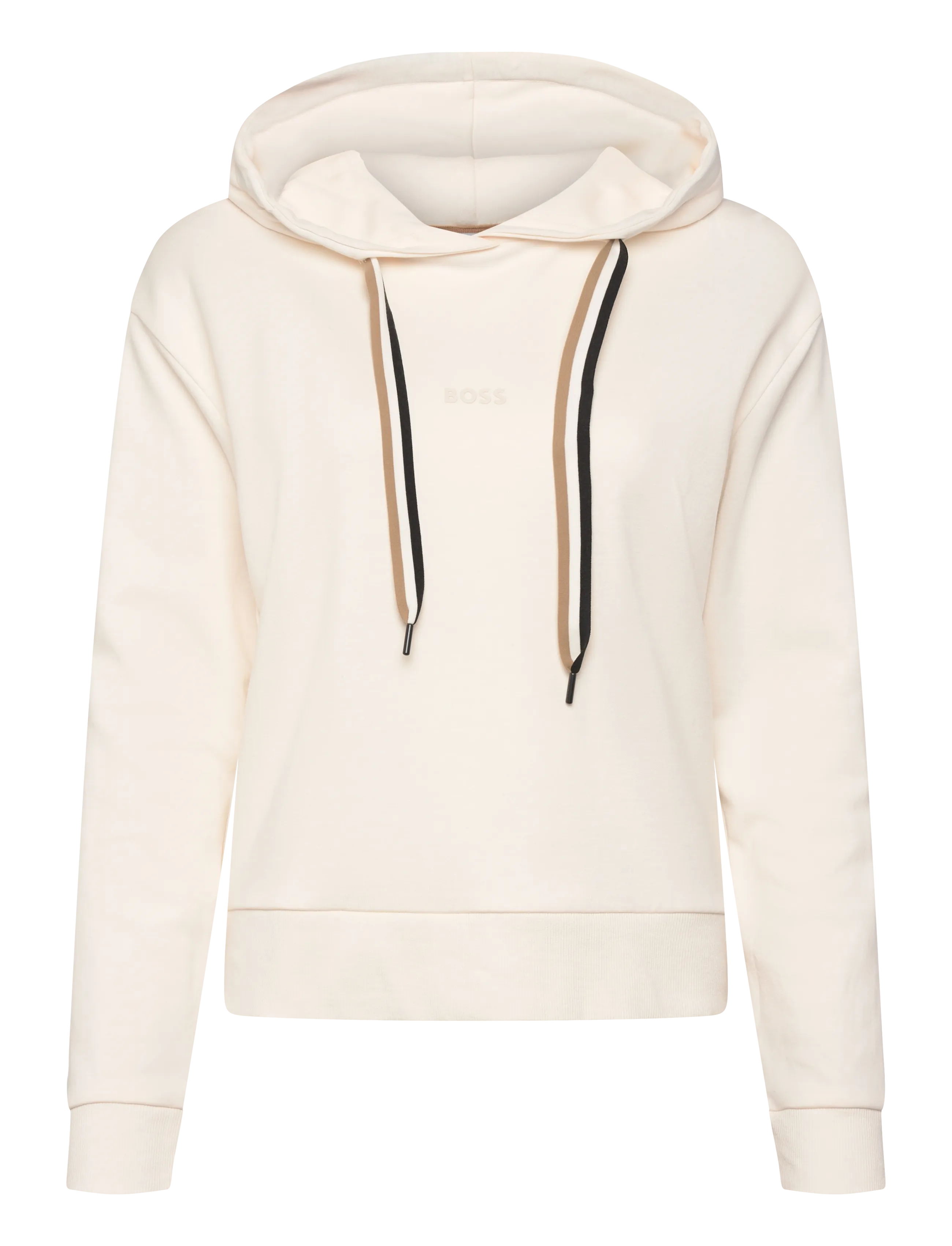 BOSS CP Stripe_Hoodie - Sweatshirts - OPEN WHITE / black
