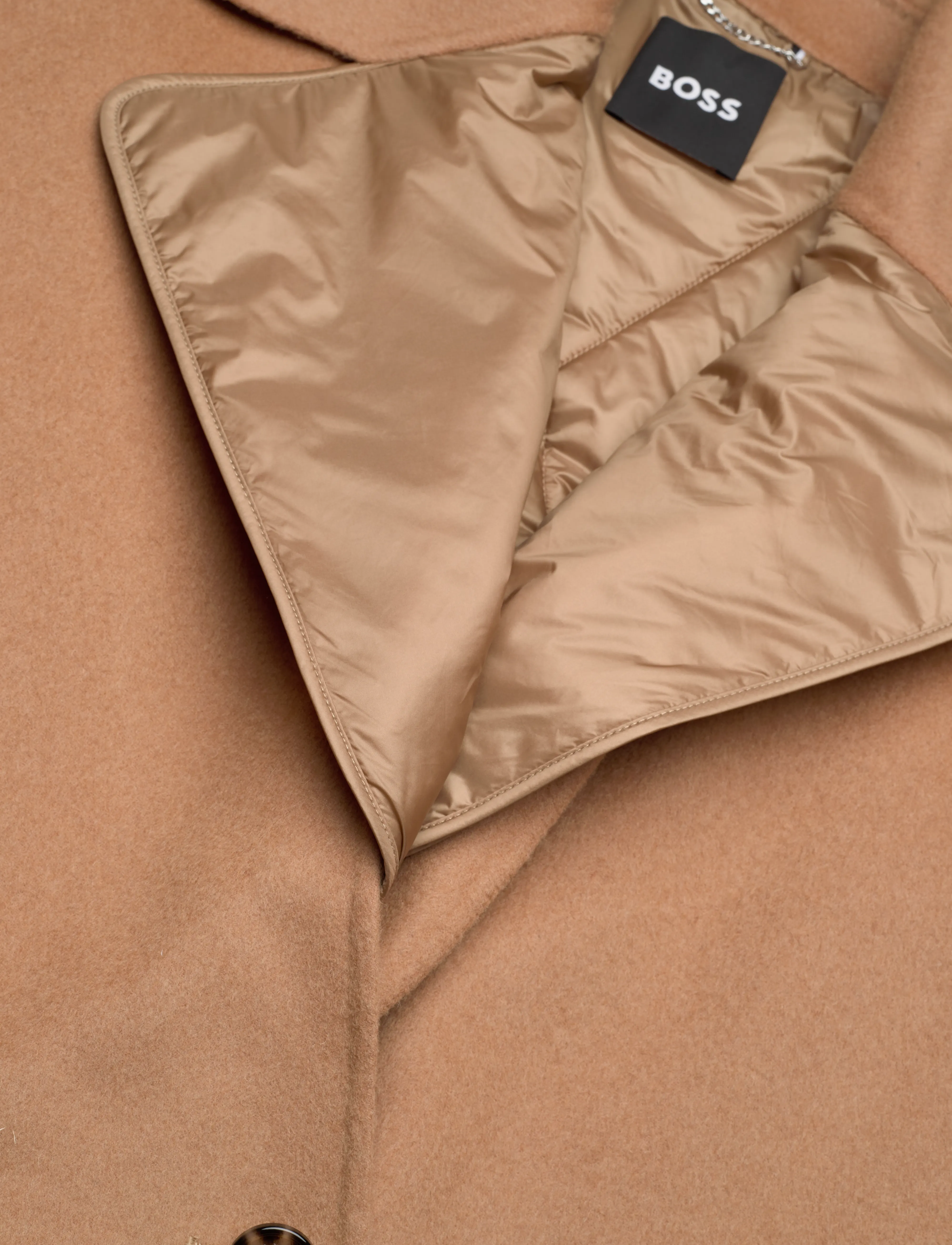 BOSS - Corasina - uldfrakker - medium beige - 5