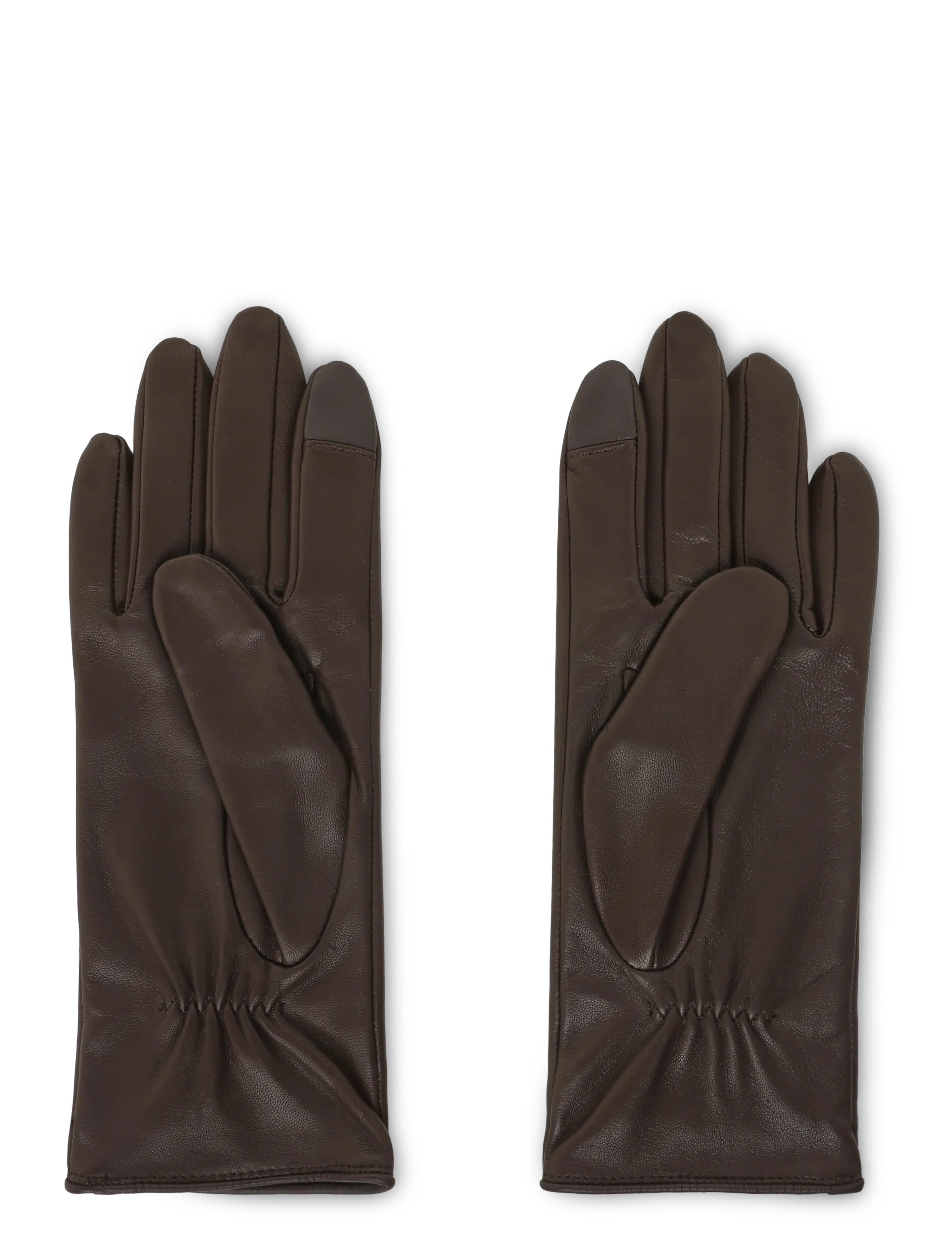 BOSS - Gueen-ME - læderhandsker - medium brown - 1