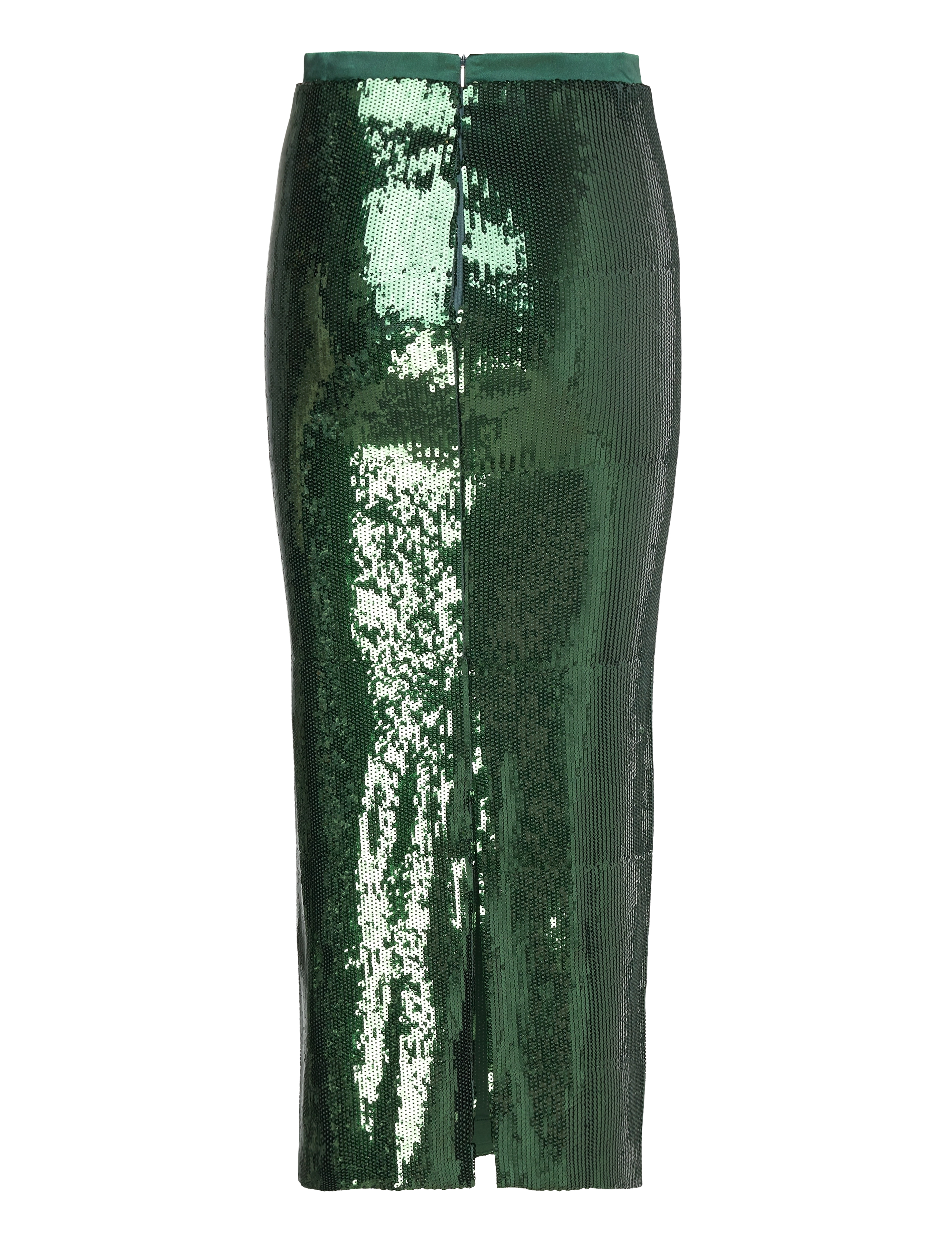 BOSS - Eluxia - paillettenrokken - open green - 1