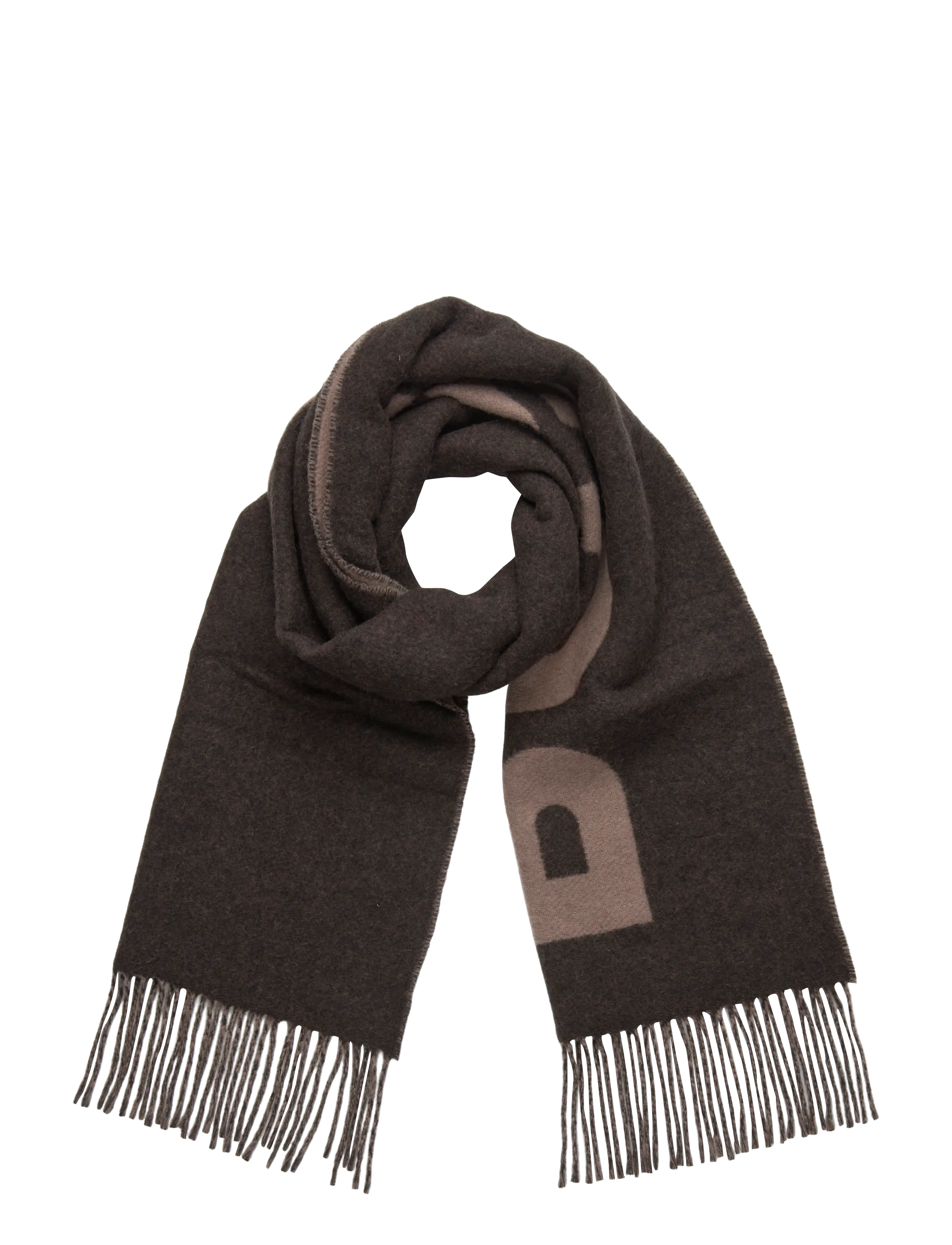 BOSS Rikard_35*180 - Accessoarer - OPEN GREEN / brown