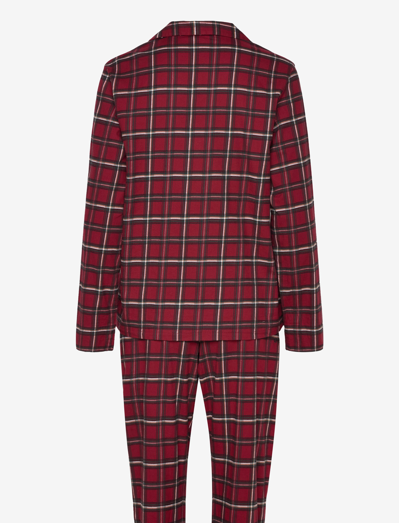 BOSS - Holiday_Long Set - dark red - 2