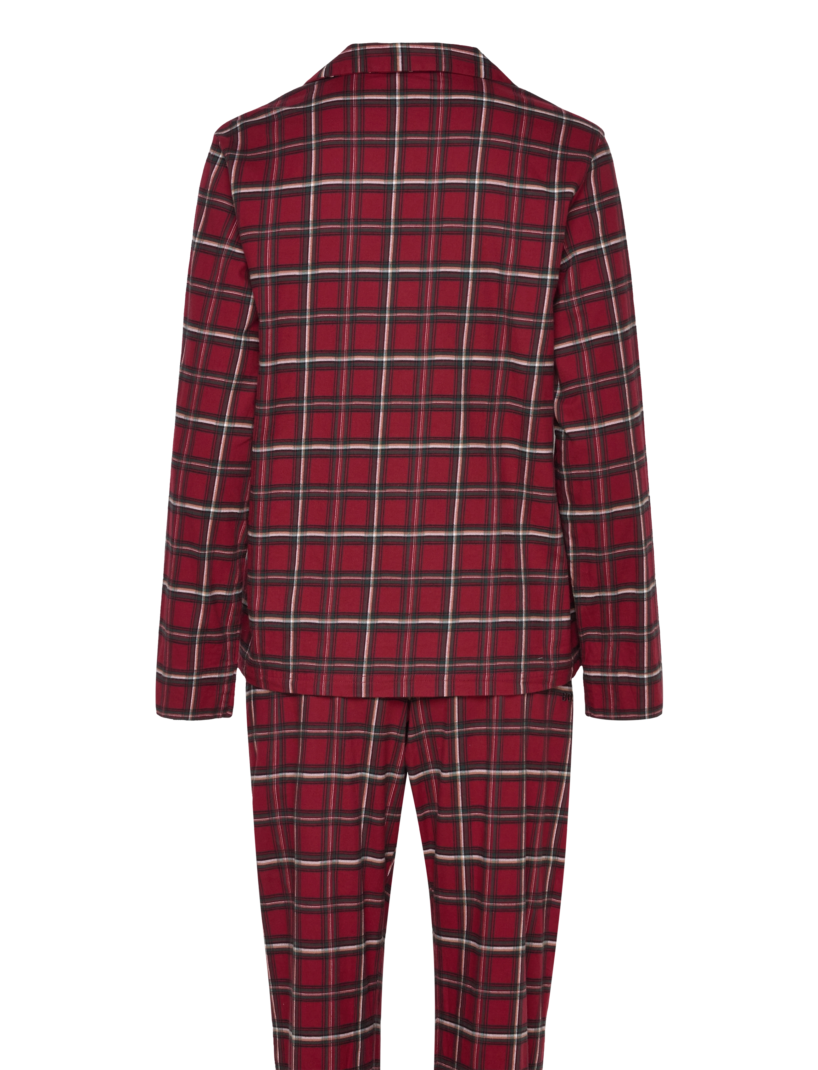 BOSS - Holiday_Long Set - dark red - 2