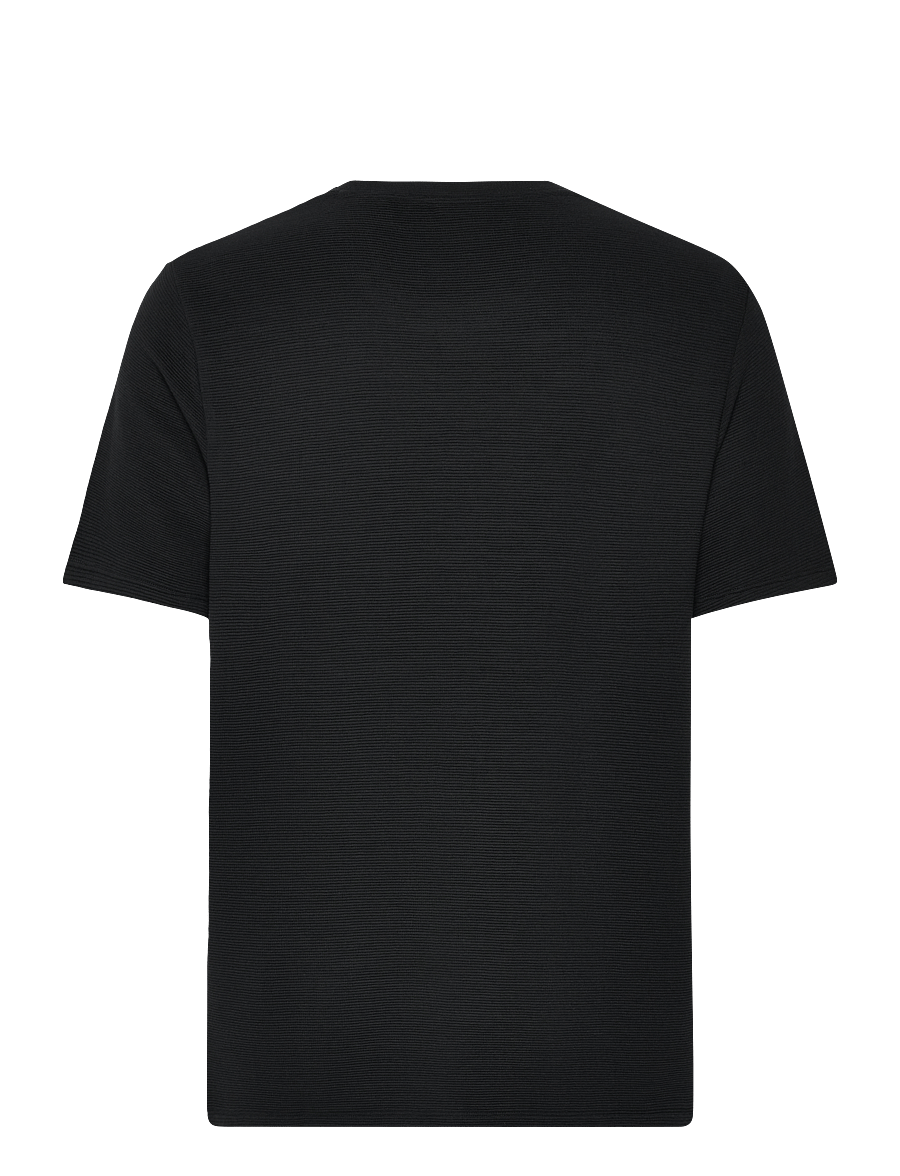 BOSS - Rib T-Shirt - lühikeste varrukatega t-särgid - black - 2