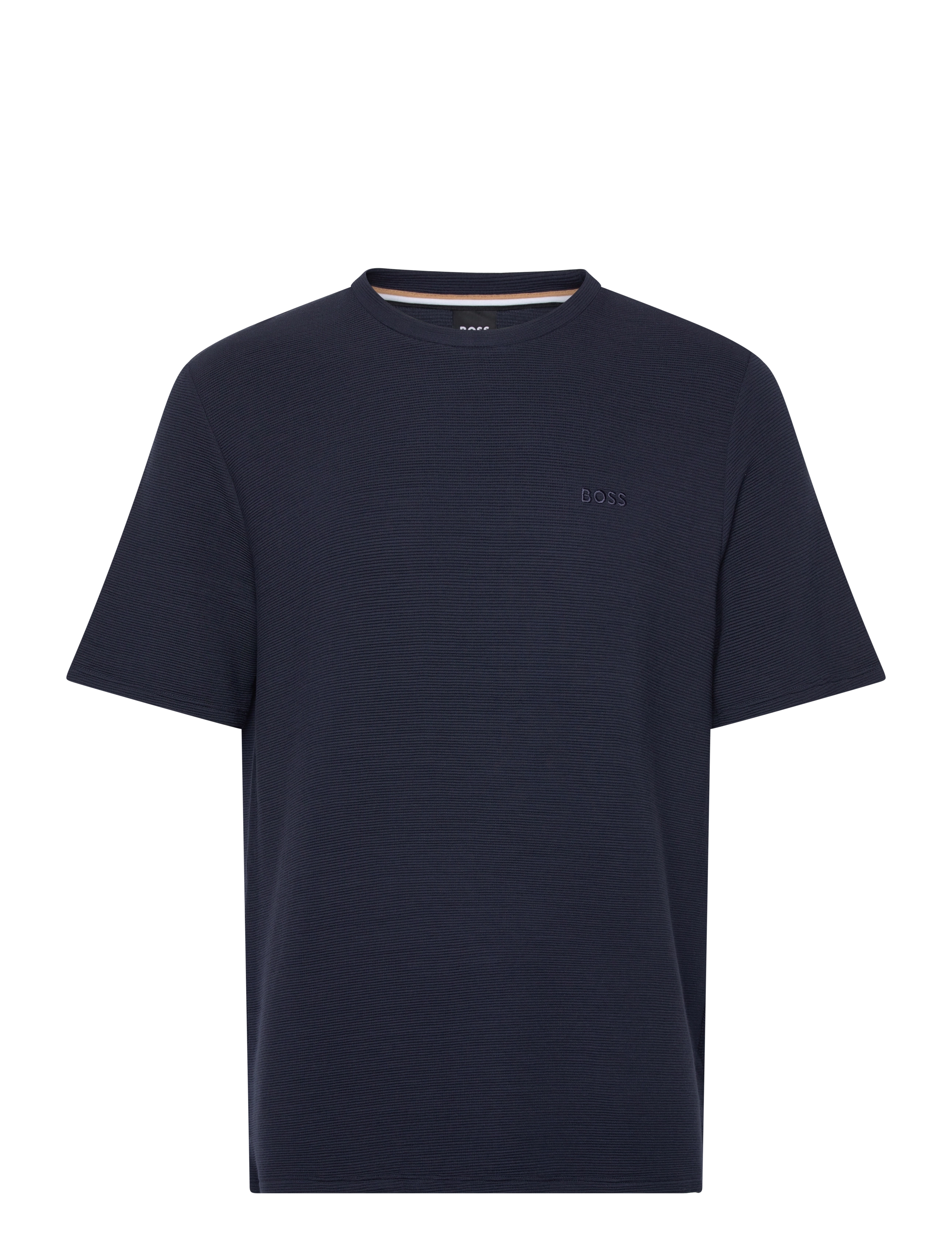BOSS Rib T-Shirt - Deals - DARK BLUE / navy