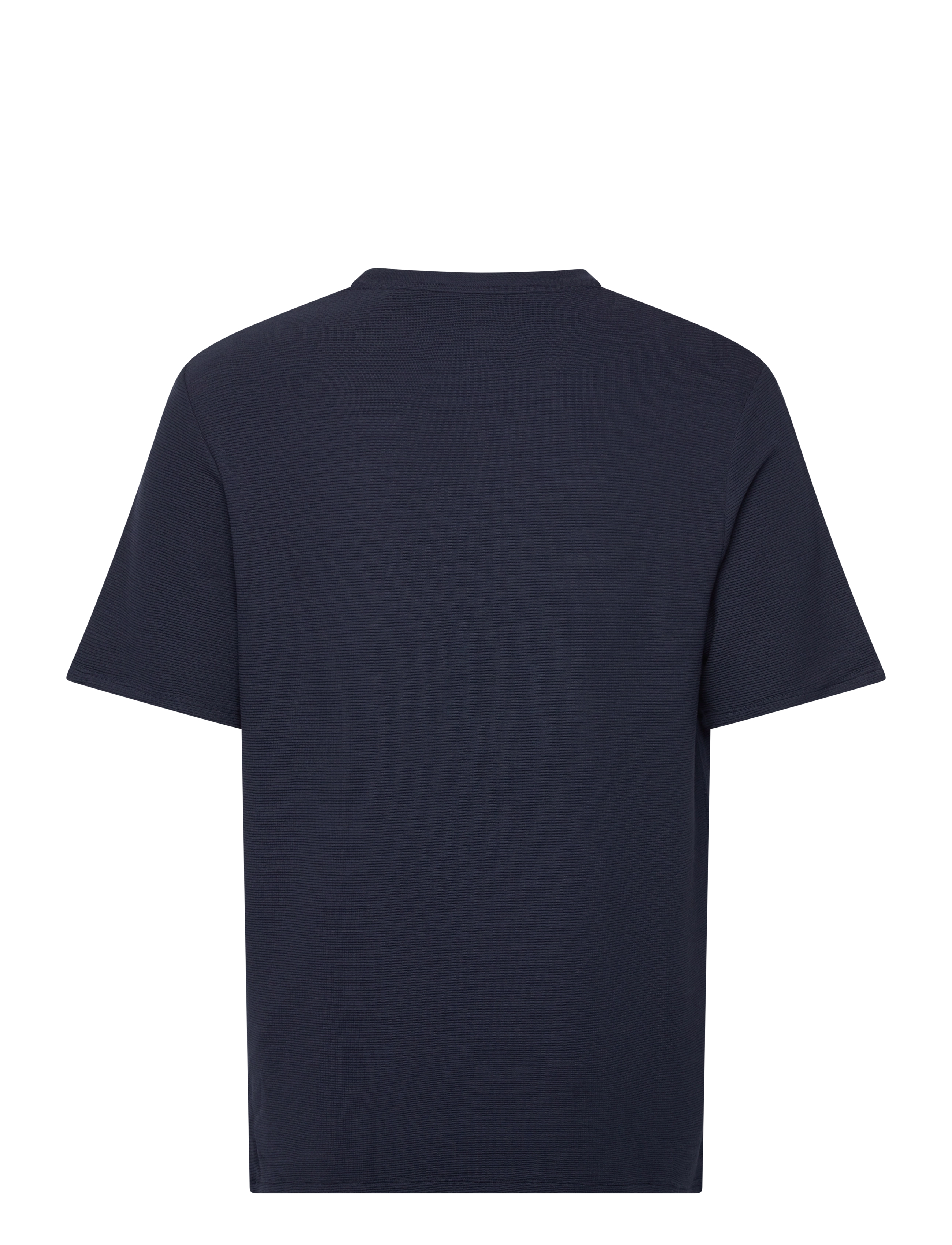 BOSS - Rib T-Shirt - kurzärmelig - dark blue - 1
