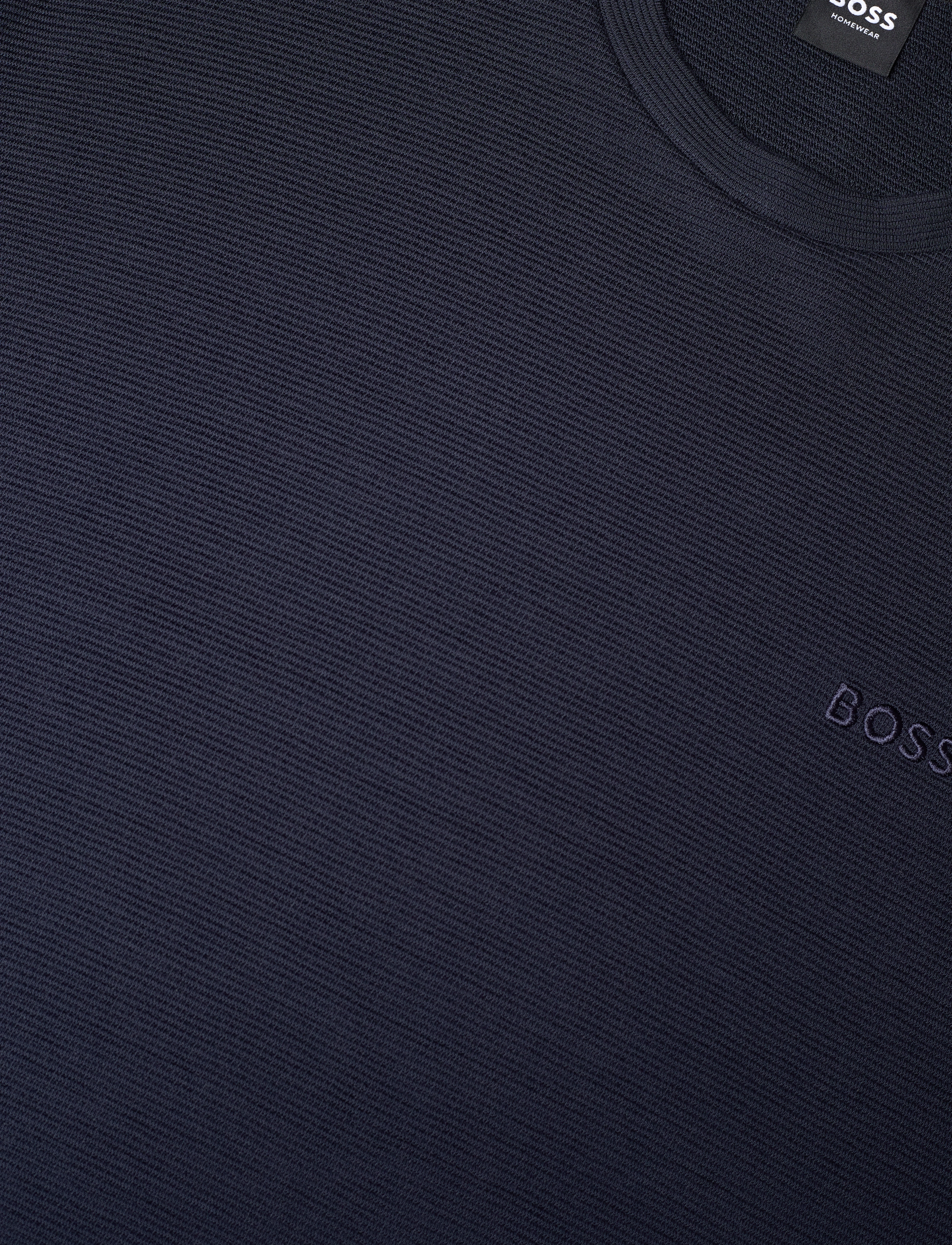 BOSS - Rib T-Shirt - kurzärmelig - dark blue - 2