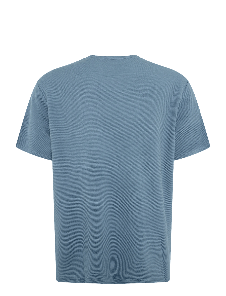 BOSS - Rib T-Shirt - lühikeste varrukatega t-särgid - light/pastel blue - 1