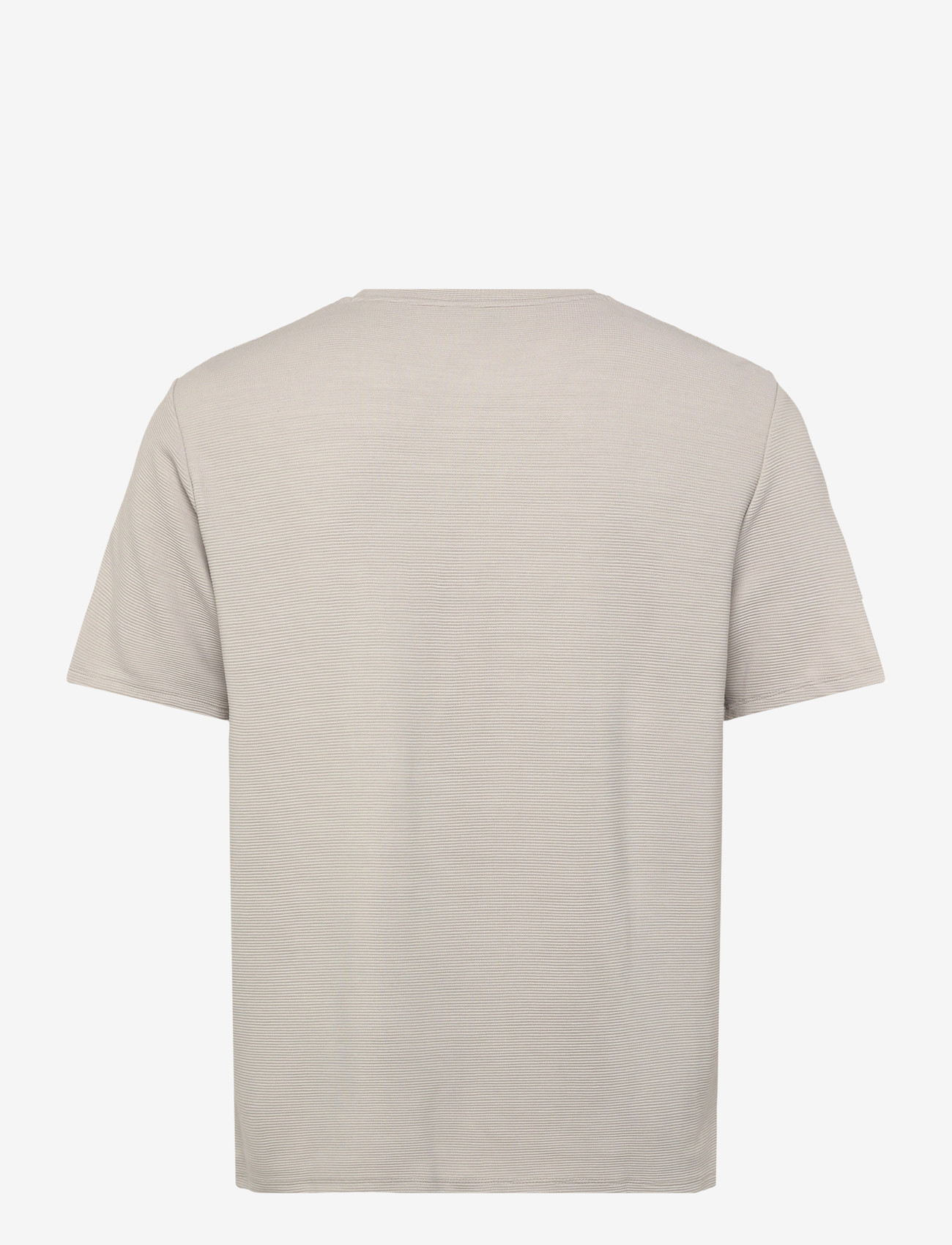 BOSS - Rib T-Shirt - kurzärmelig - open grey - 1