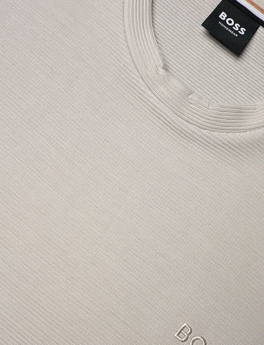 BOSS - Rib T-Shirt - t-shirts à manches courtes - open grey - 5