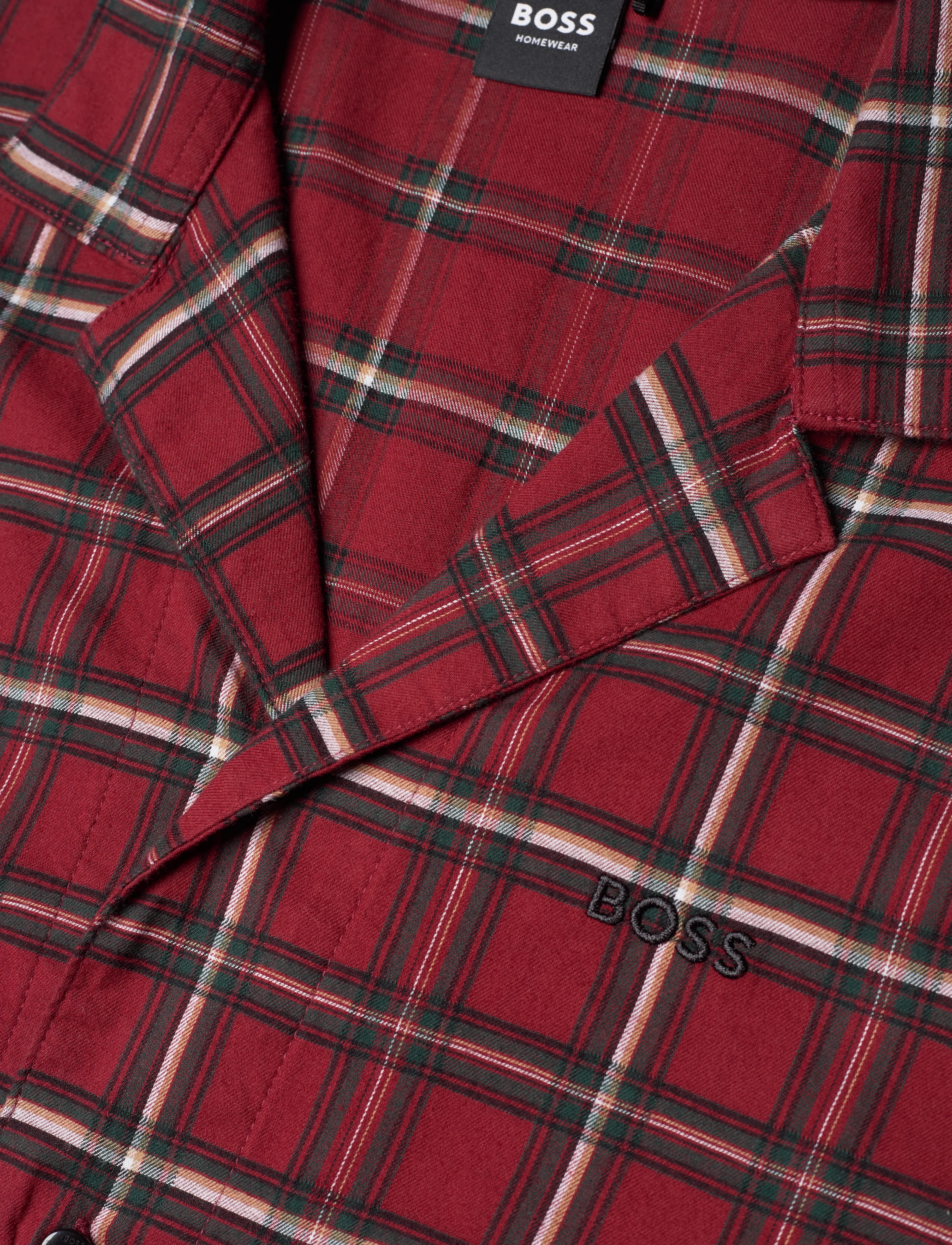 BOSS - Holiday Pyjama - dark red - 4