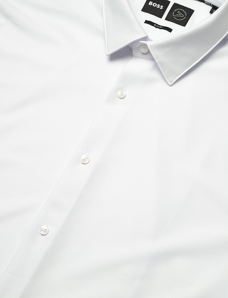BOSS - P-HANK-s-kent-C1-222 - basic-hemden - white - 3