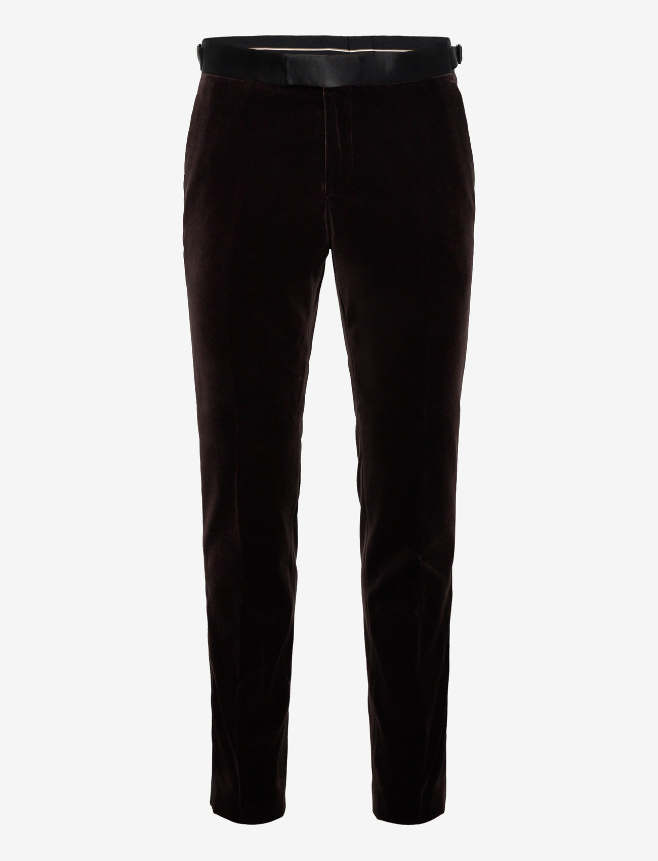 BOSS - H-Genius-Tux-244 - Ülikonnapüksid - dark brown - 0