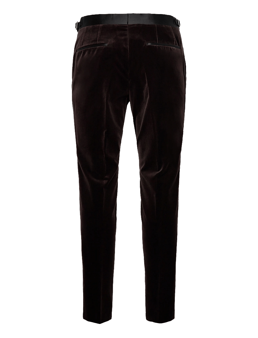 BOSS - H-Genius-Tux-244 - anzugshosen - dark brown - 1