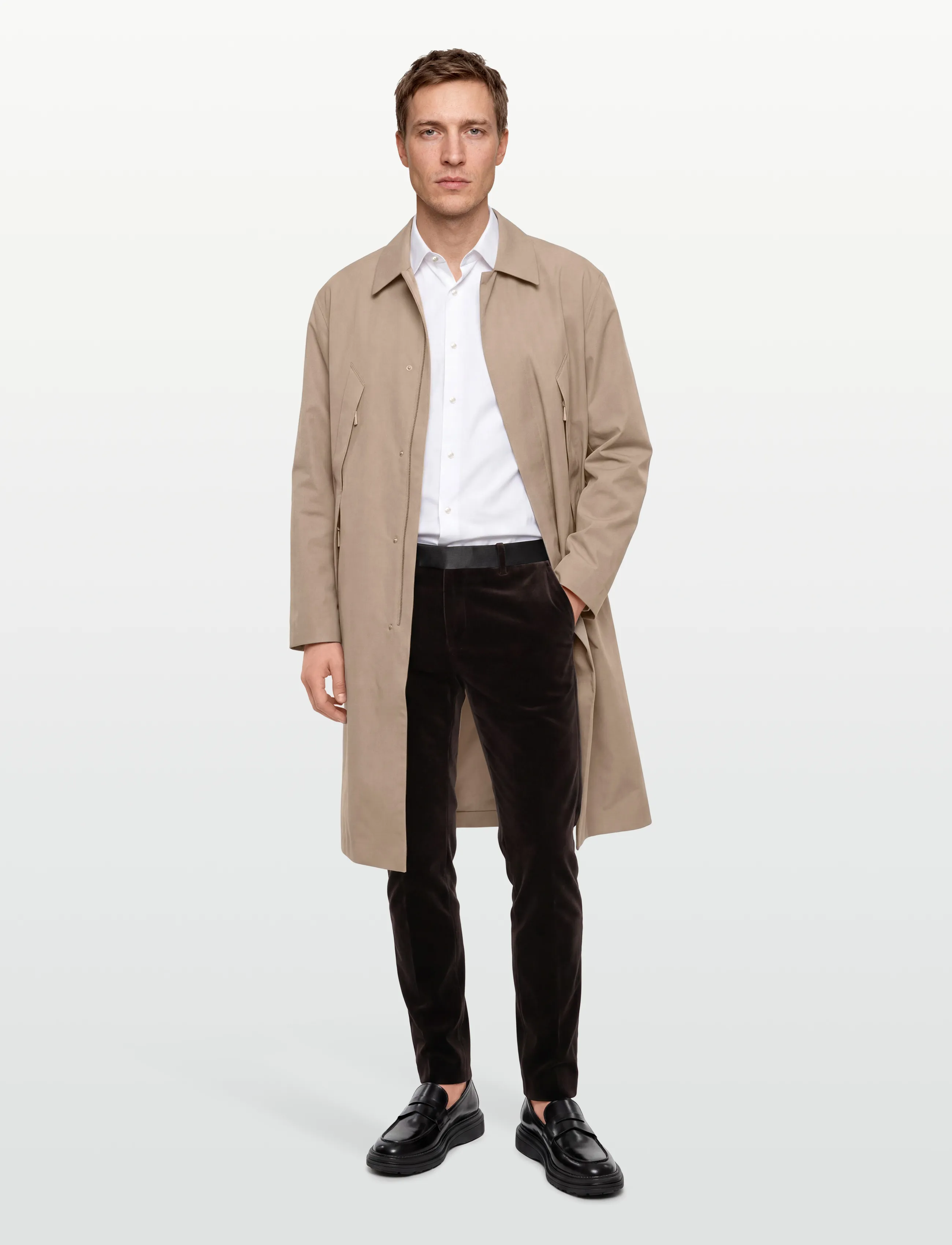 BOSS H-Genius-Tux-244 - Kleidung - DARK BROWN / brown