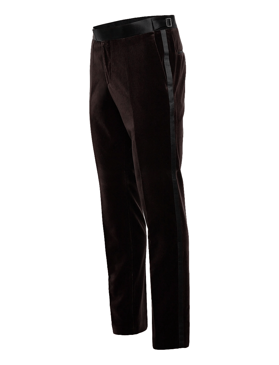 BOSS - H-Genius-Tux-244 - anzugshosen - dark brown - 2