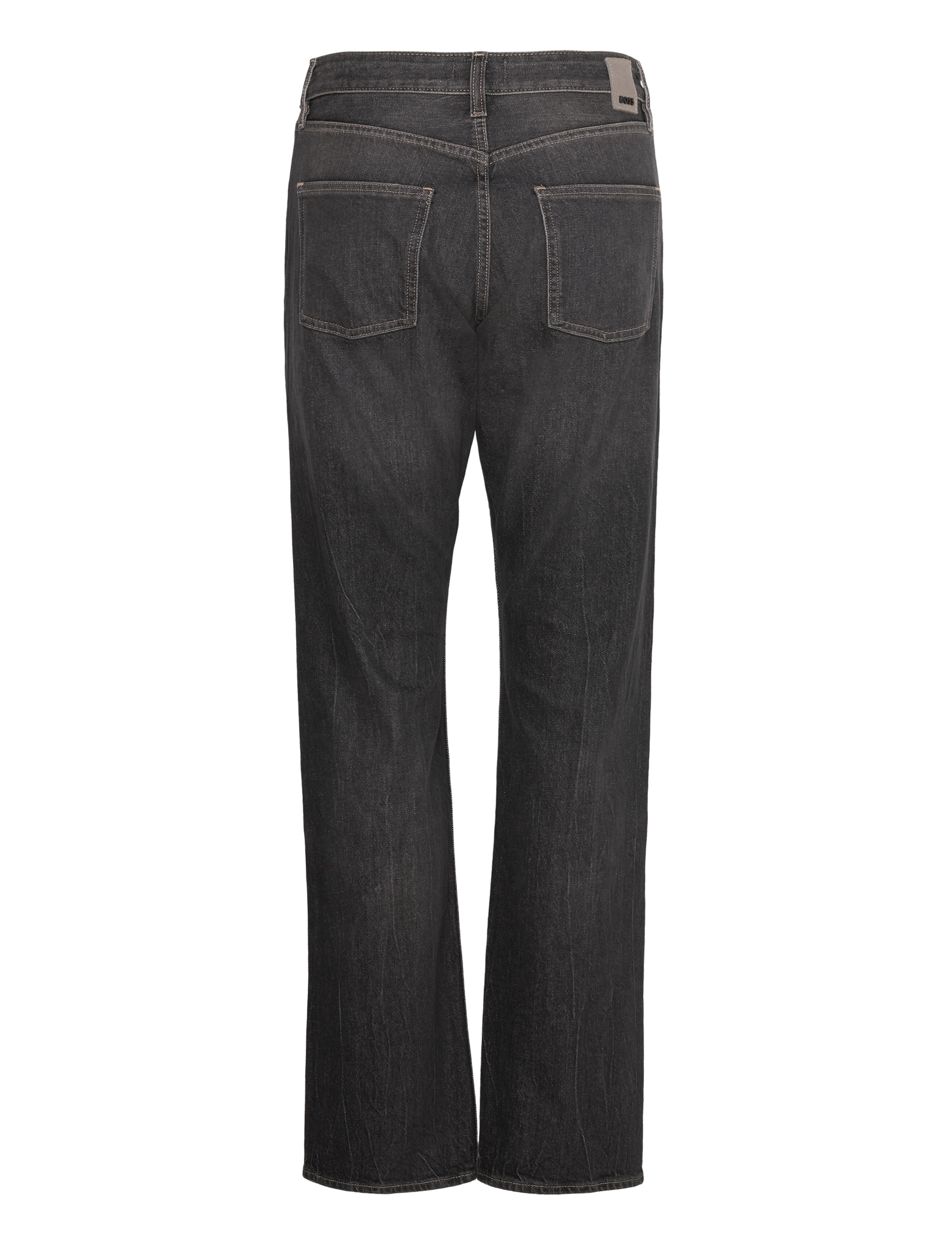 BOSS - HEIGHT-CLASSIC JEAN - džinsa bikses ar taisnām starām - black - 1