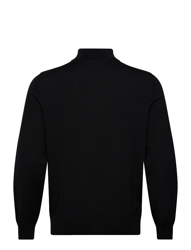 BOSS - Ebenji - džemperiai su trumpu užtrauktuku - black - 1