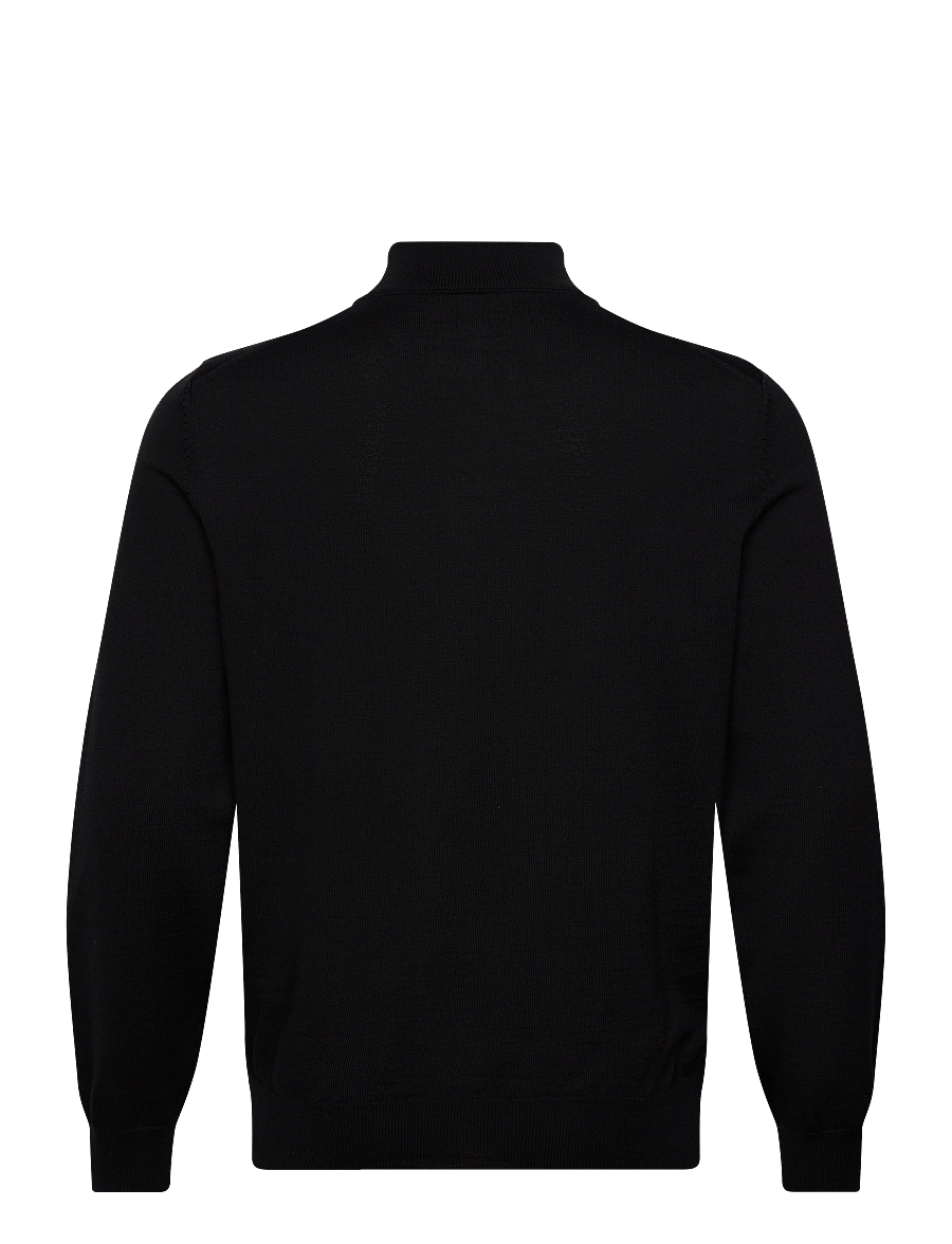 BOSS - Ebenji - half zip jumpers - black - 2