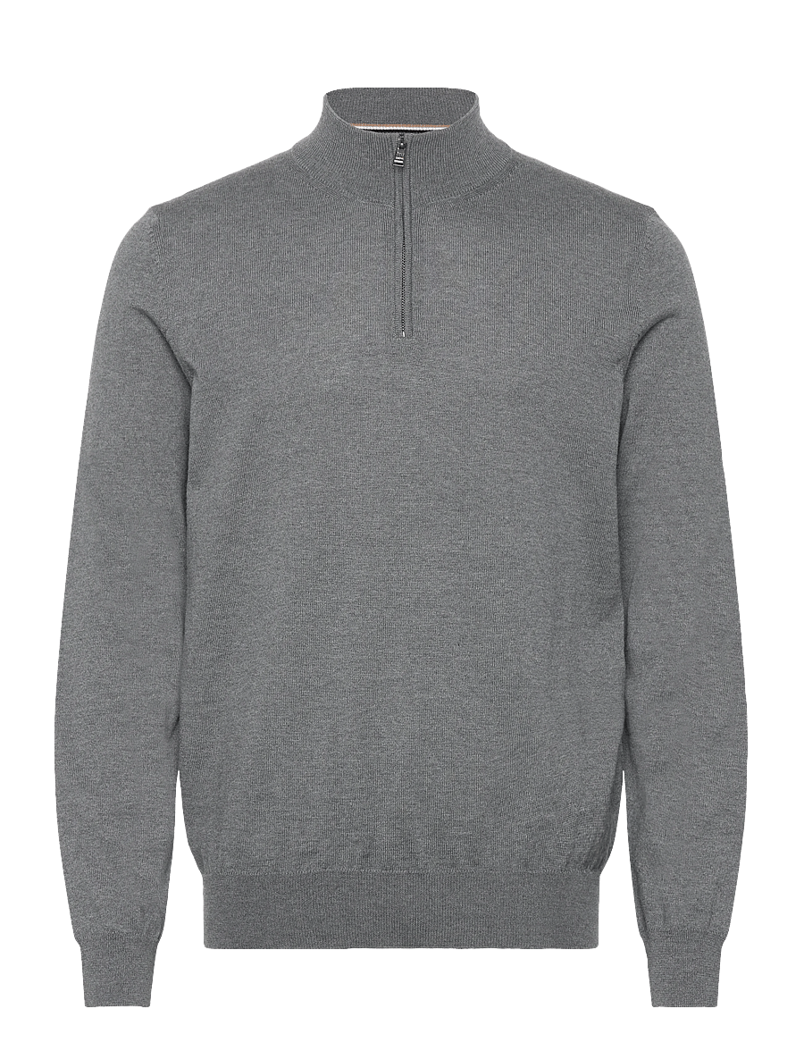 BOSS - Ebenji - puolivetoketjulliset neuleet - medium grey - 0