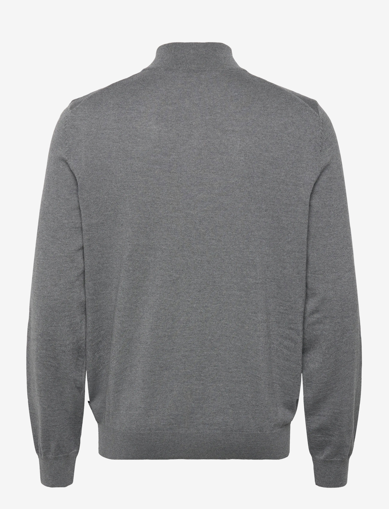 BOSS - Ebenji - half zip jumpers - medium grey - 1