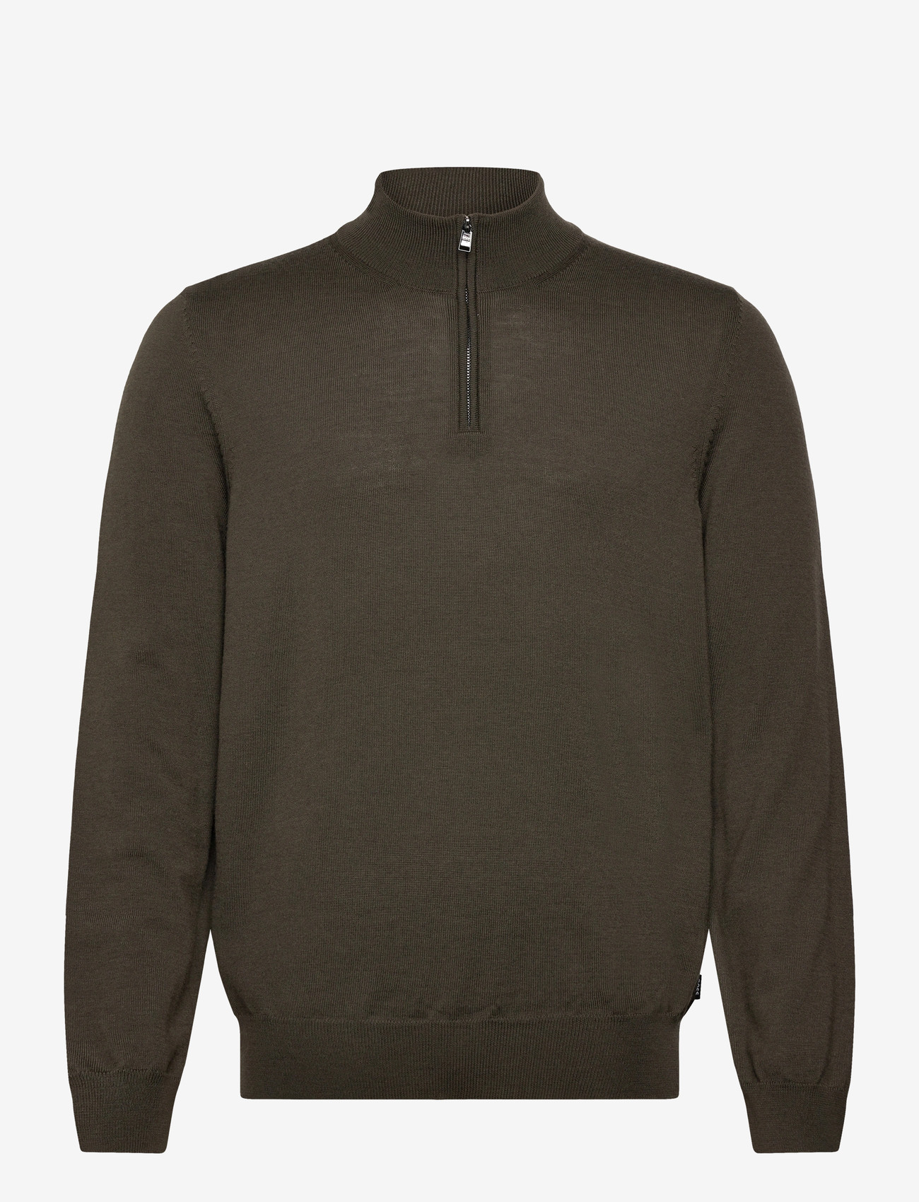 BOSS - Ebenji - half zip jumpers - open green - 0