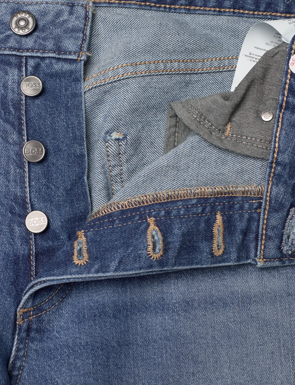 BOSS - HEIGHT-CLASSIC JEAN - raka jeans - open blue - 3