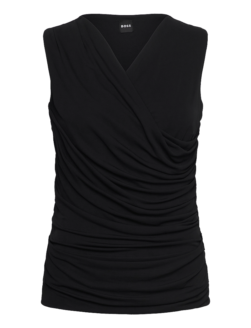 BOSS - Eluvi - Ärmellose blusen - black - 0