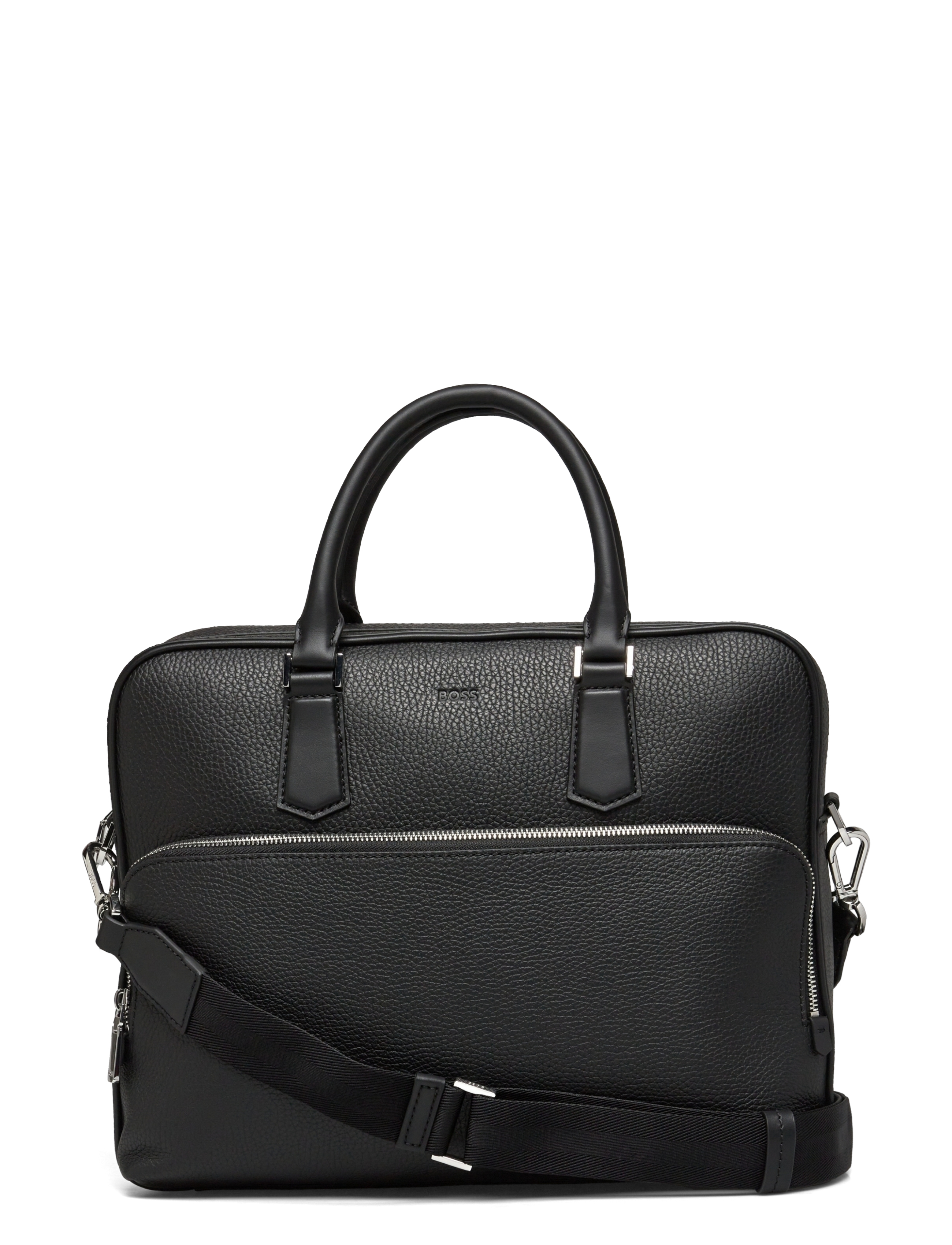 BOSS New Crosstown_S. Doc - Axelremsväskor - BLACK / black