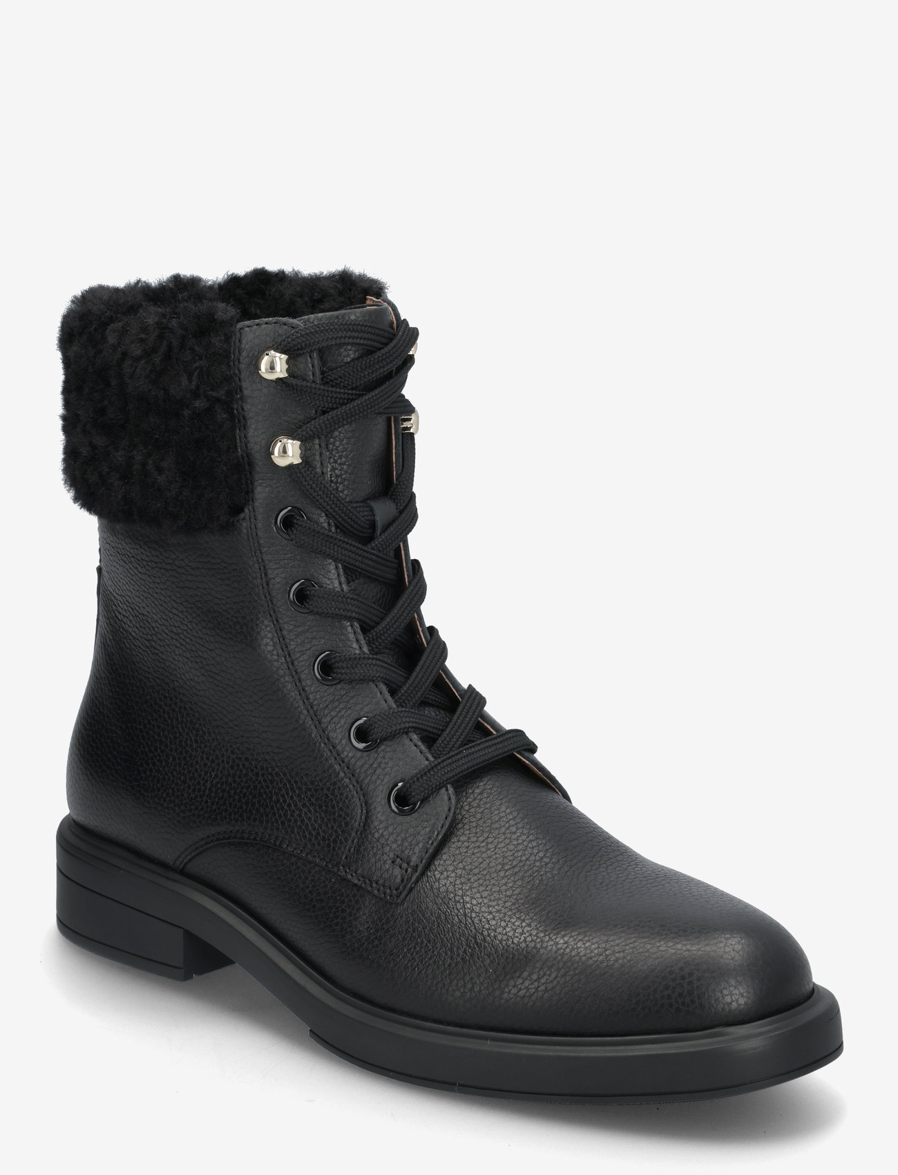 BOSS - Vanity_Bootie_GRFUR - black - 0