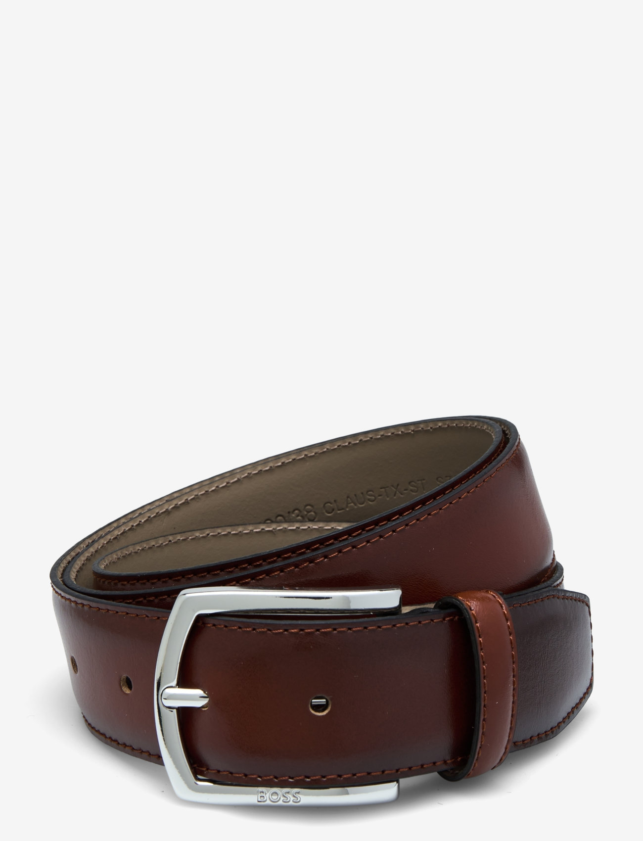 BOSS - Claus-Tx-St_Sz35 - klassiske bælter - medium brown - 0