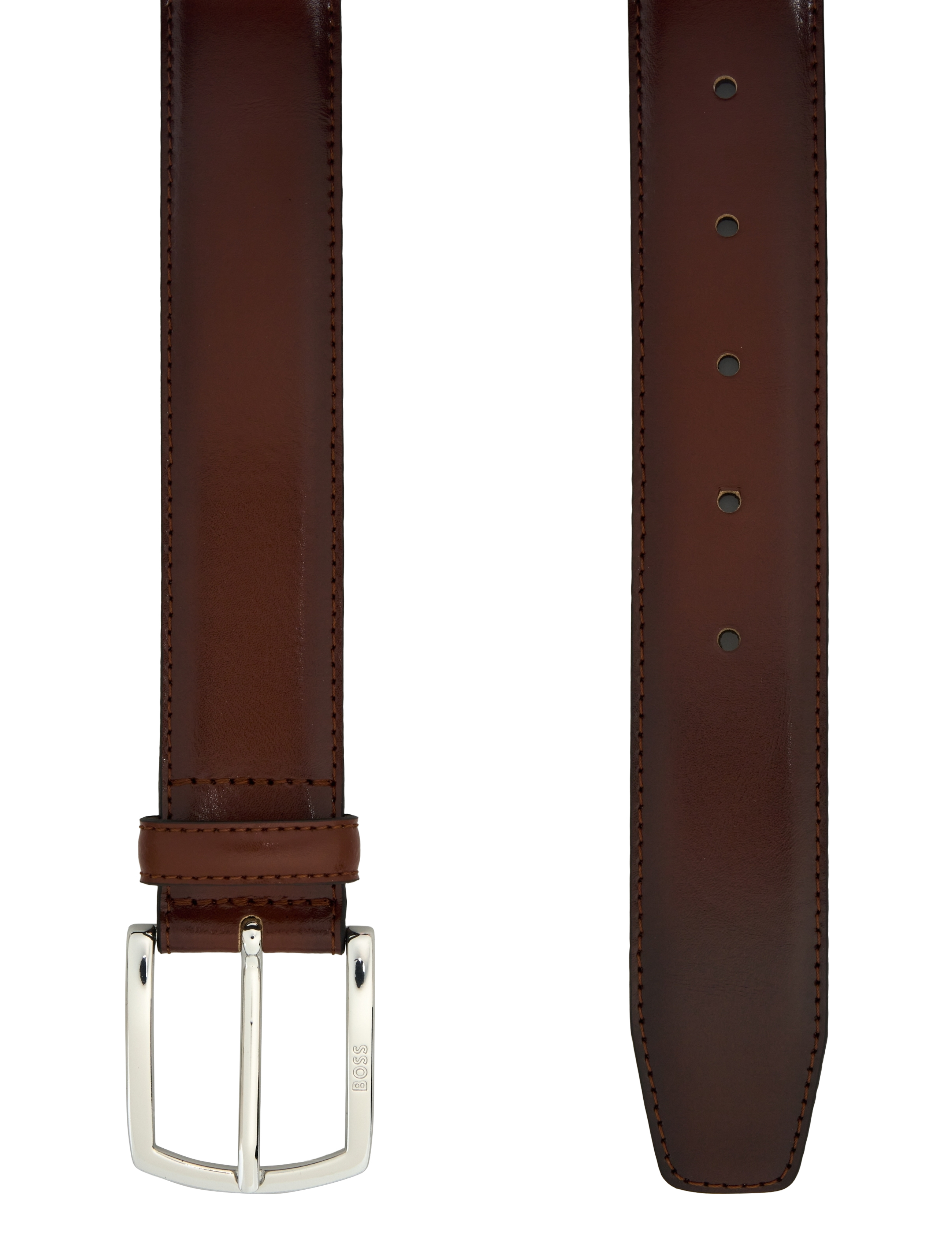 BOSS - Claus-Tx-St_Sz35 - klassiska skärp - medium brown - 1