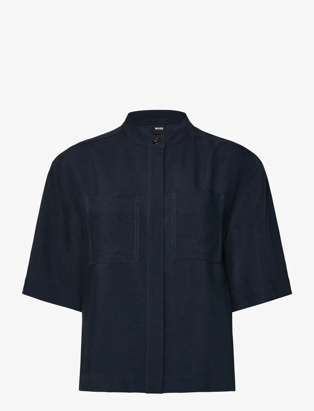 BOSS - Balisia - kortärmade blusar - dark blue - 0