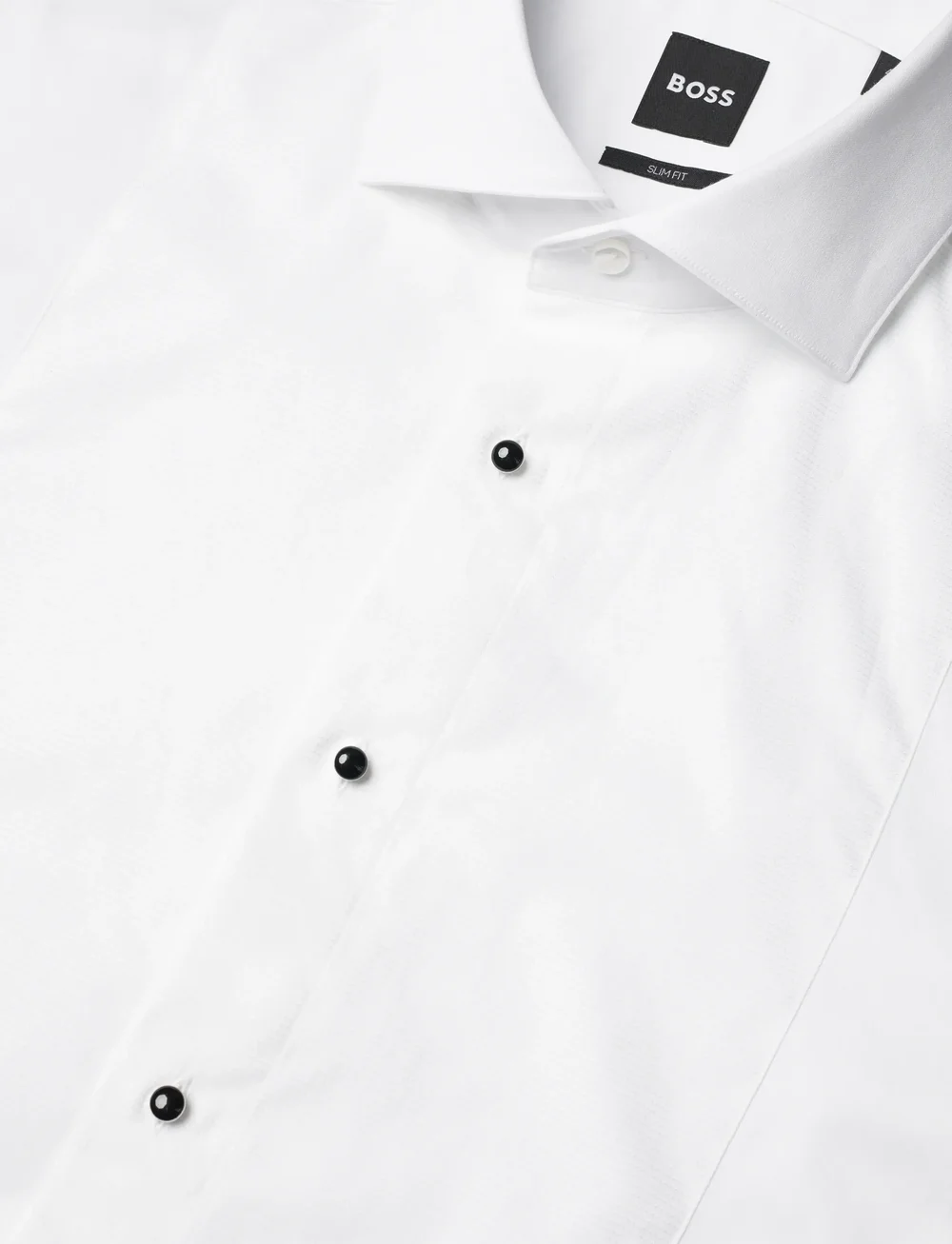 BOSS - H-HANK-TUX3_BOWTIE - basic-hemden - white - 4