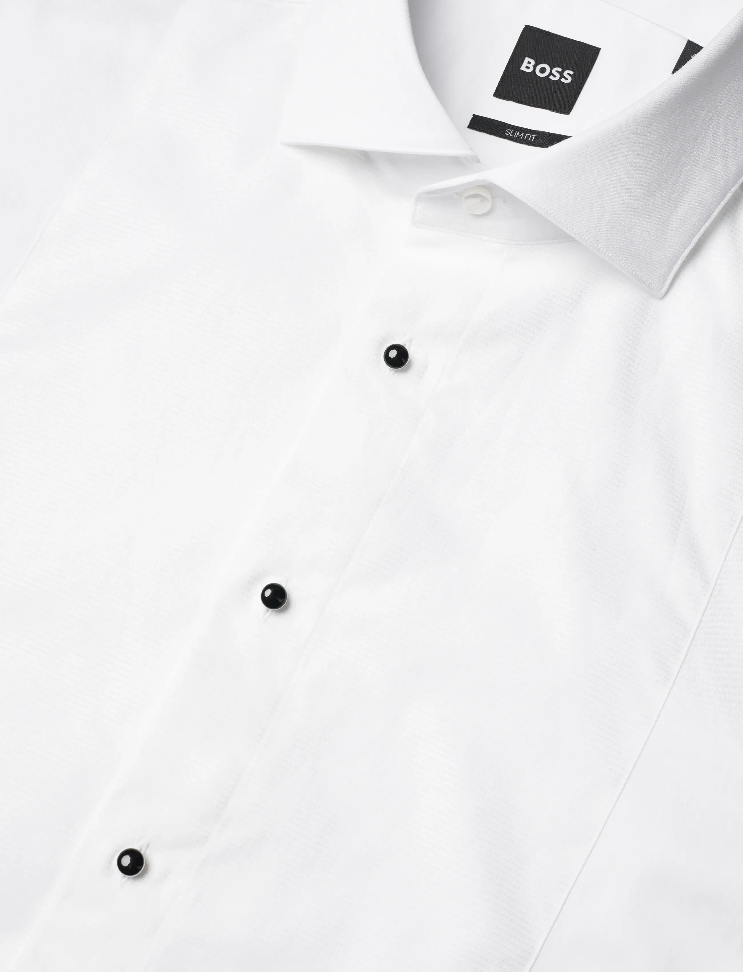 BOSS - H-HANK-TUX3_BOWTIE - smokingskjorter - white - 4