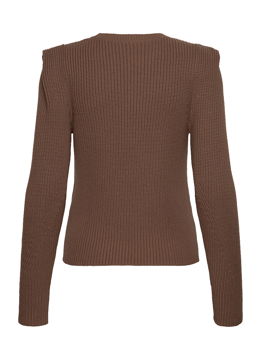 BOSS - Frarimi - pullover - open brown - 1