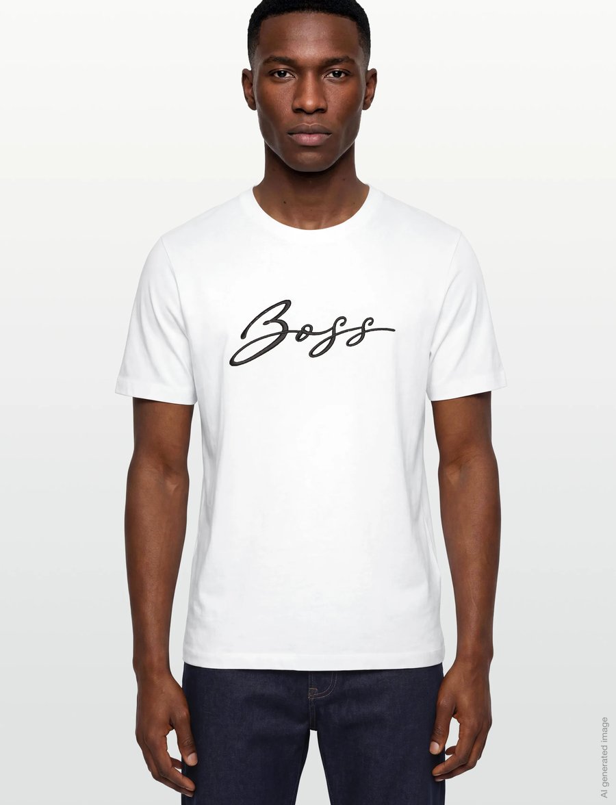 BOSS - C-Thompson 70 - kurzärmelige t-shirts - white - 3