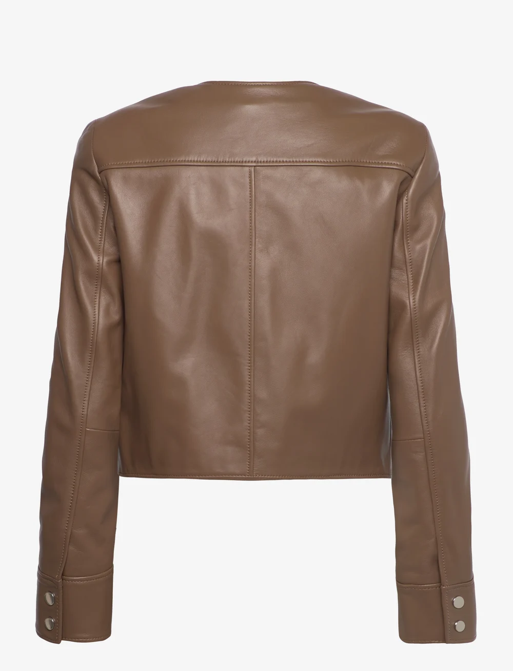 BOSS - Sadenita - skinnjackor - open brown - 1