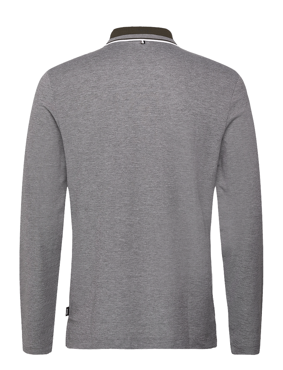 BOSS - H-Pittman 141 - long-sleeved polos - open green - 1