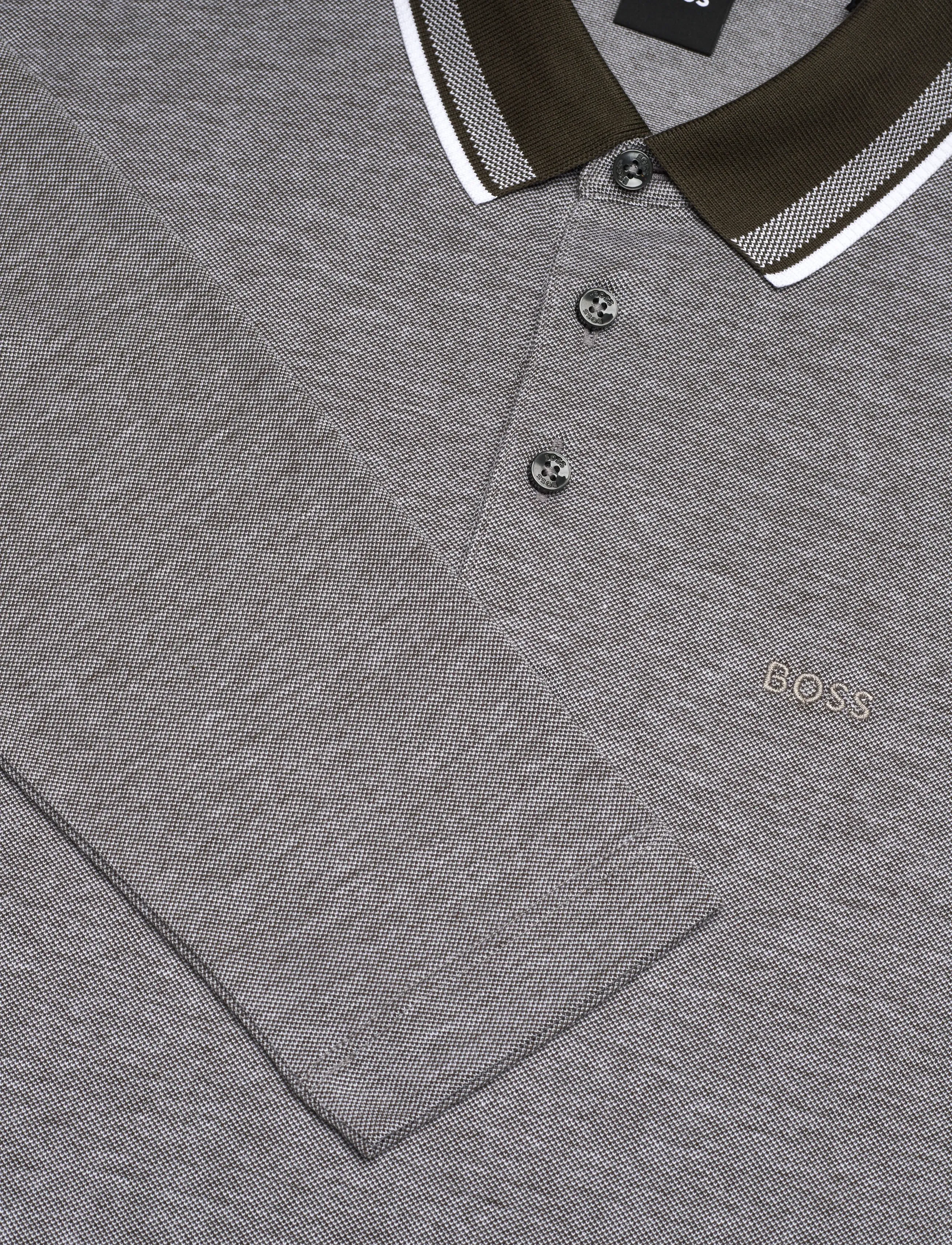 BOSS - H-Pittman 141 - long-sleeved polos - open green - 2